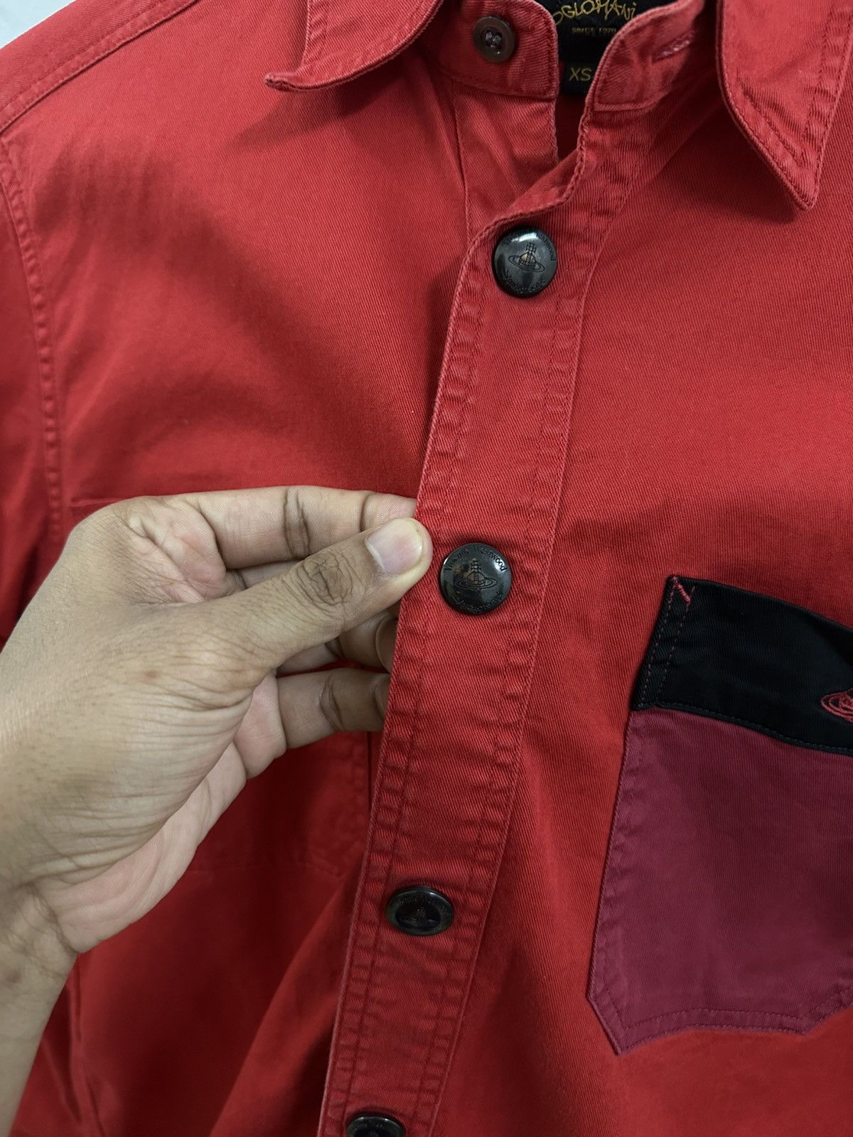 Vivienne Westwood Rare Vivienne Westwood 90’s Anglomania Shirt Snap Button Up Size US XS / EU 42 / 0 - 8 Thumbnail