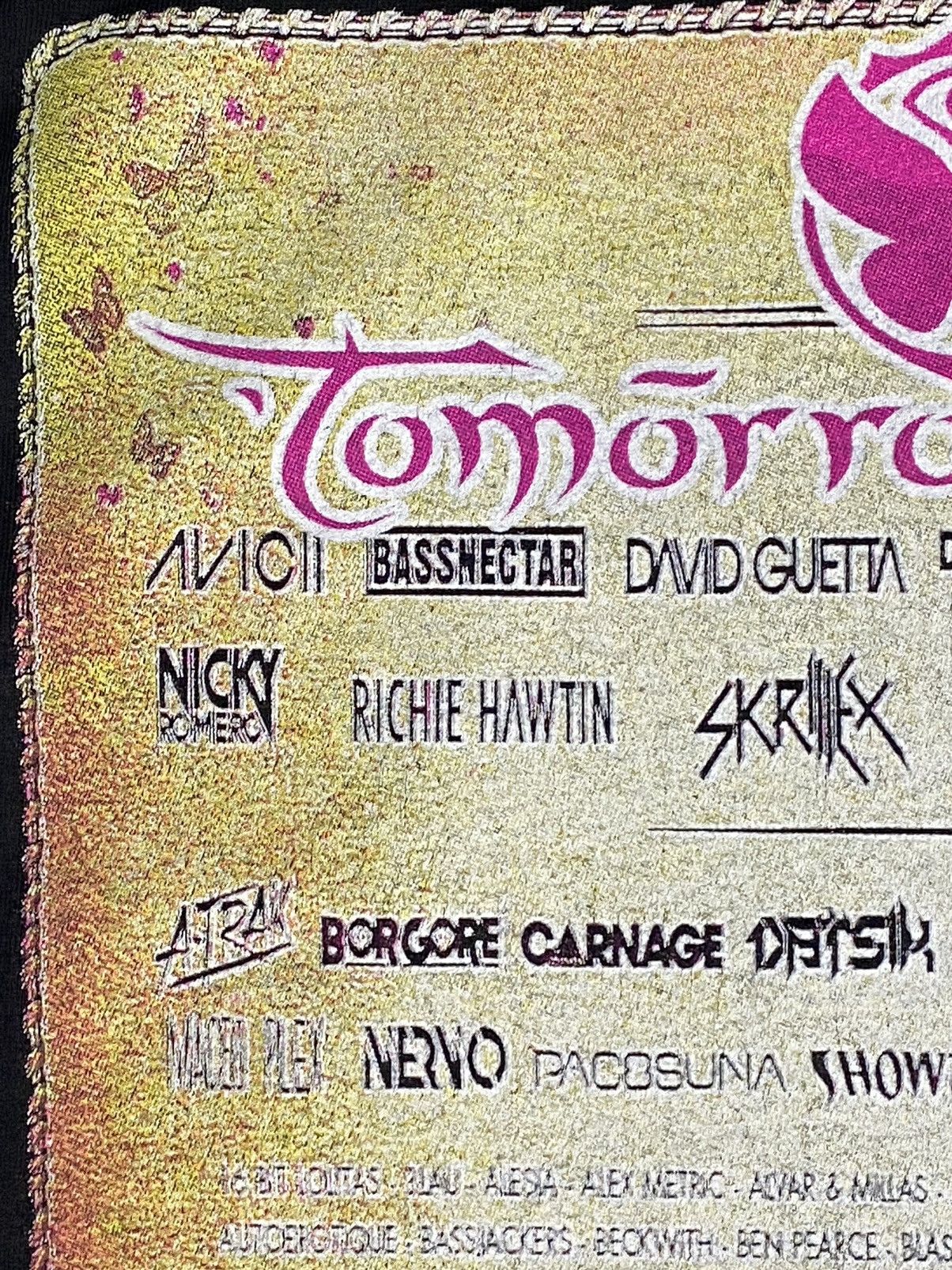 Band Tees × Vintage Tomorrow World Festival 2014 EDM Atlanta (size Med) Size US M / EU 48-50 / 2 - 9 Thumbnail