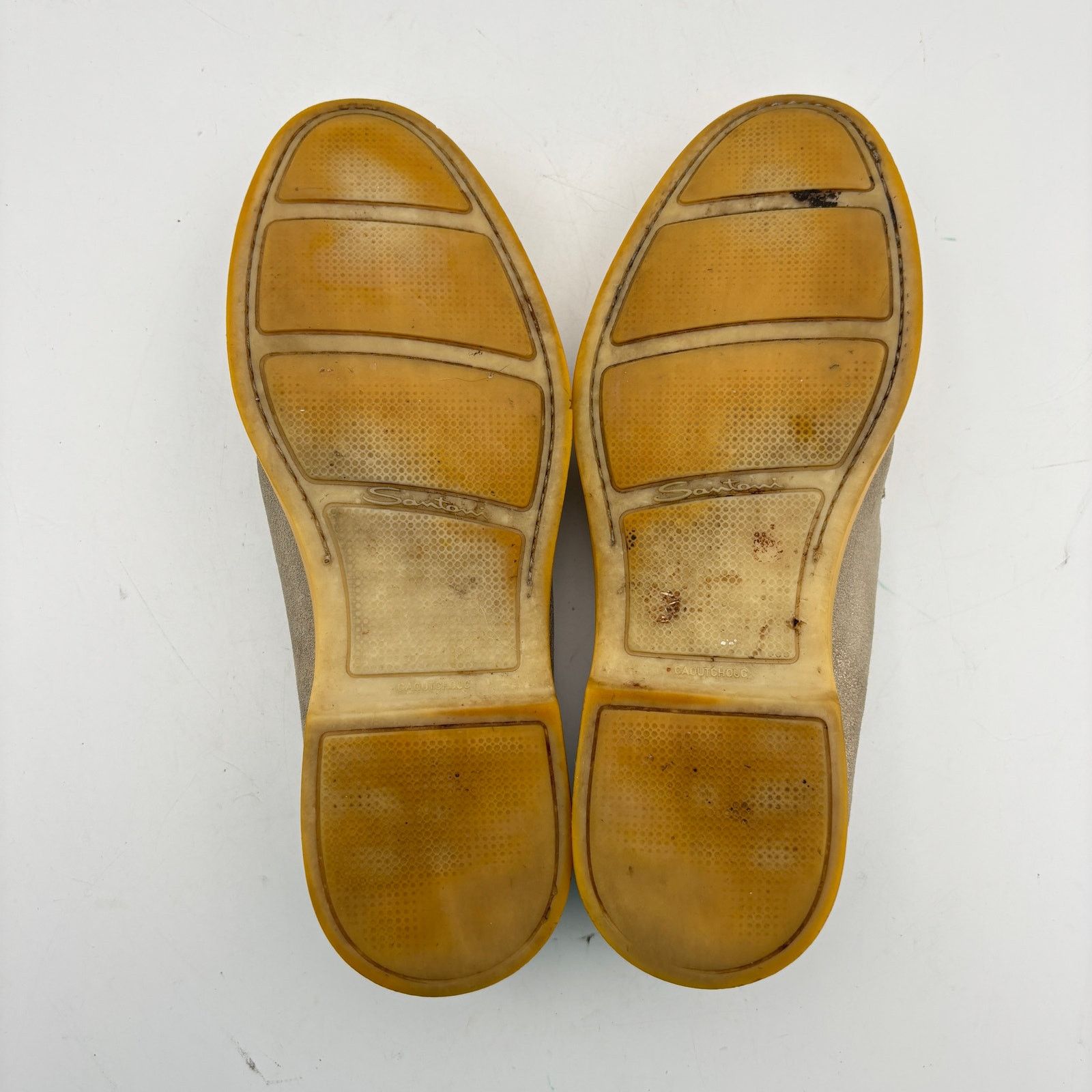 Santoni Santoni Botanist Loafers Shoes Metallic Silver Men's 41 US 8 Size US 8 / EU 41 - 8 Thumbnail