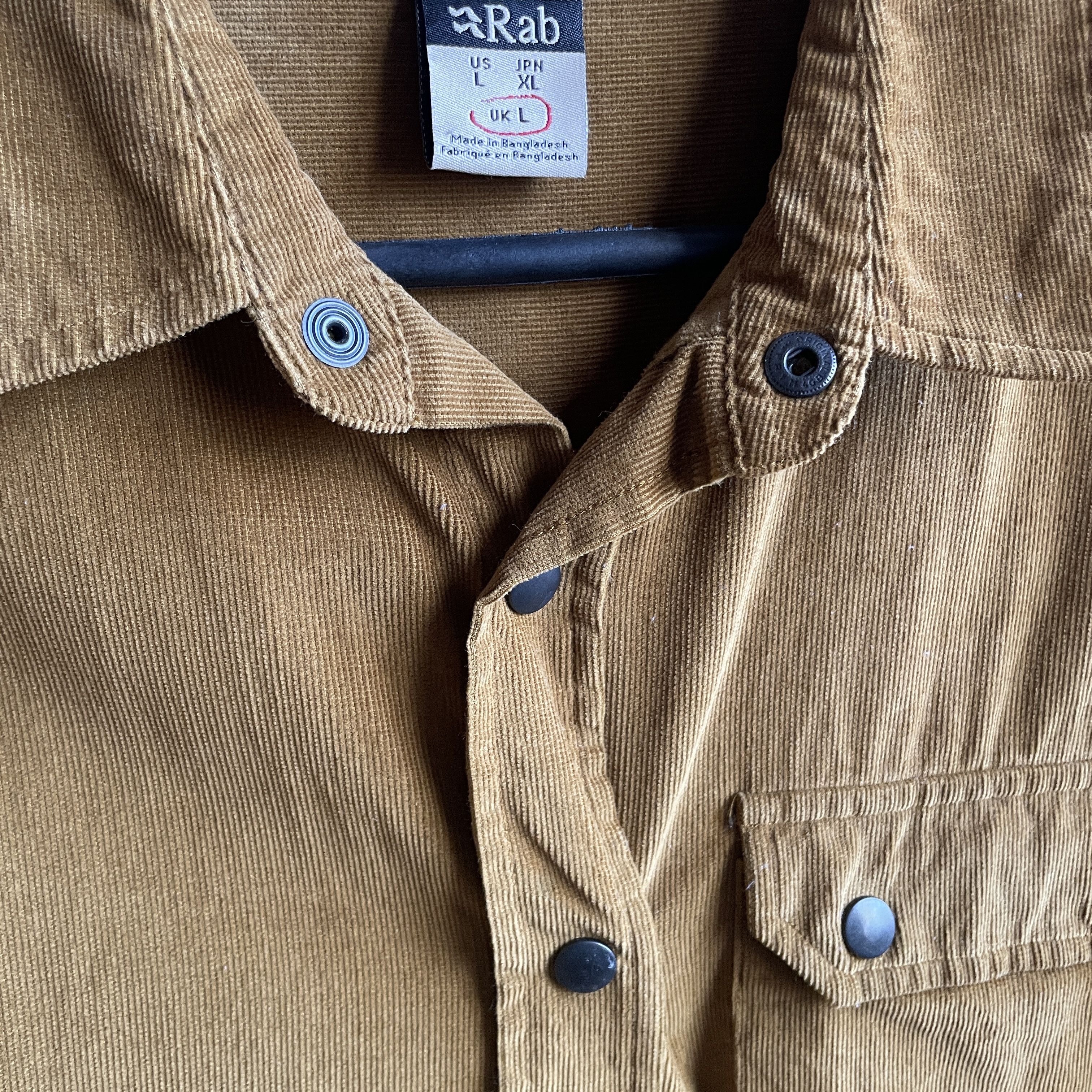 Rab Rab Cordline Corduroy Shirt Size L Size US L / EU 52-54 / 3 - 5 Thumbnail