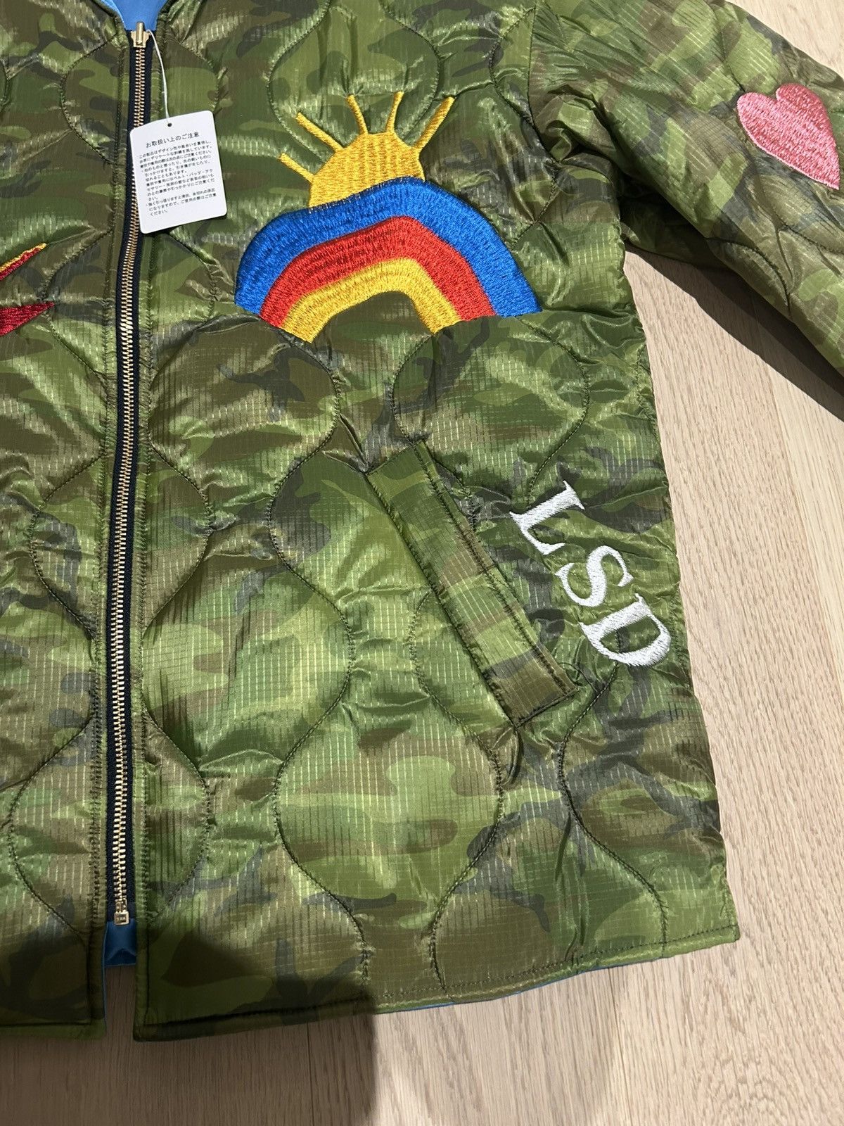 Cactus Plant Flea Market Cactus Plant Flea Market Lysergic Camo Jacket Size US XL / EU 56 / 4 - 5 Thumbnail