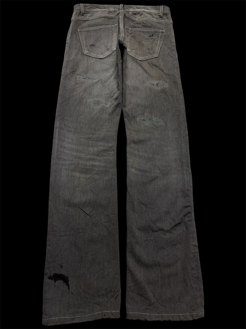 Tornado Mart 💥Sick💥Undercover Style Distressed By Japanese Sashiko Boro Size US 28 / EU 44 - 2 Thumbnail