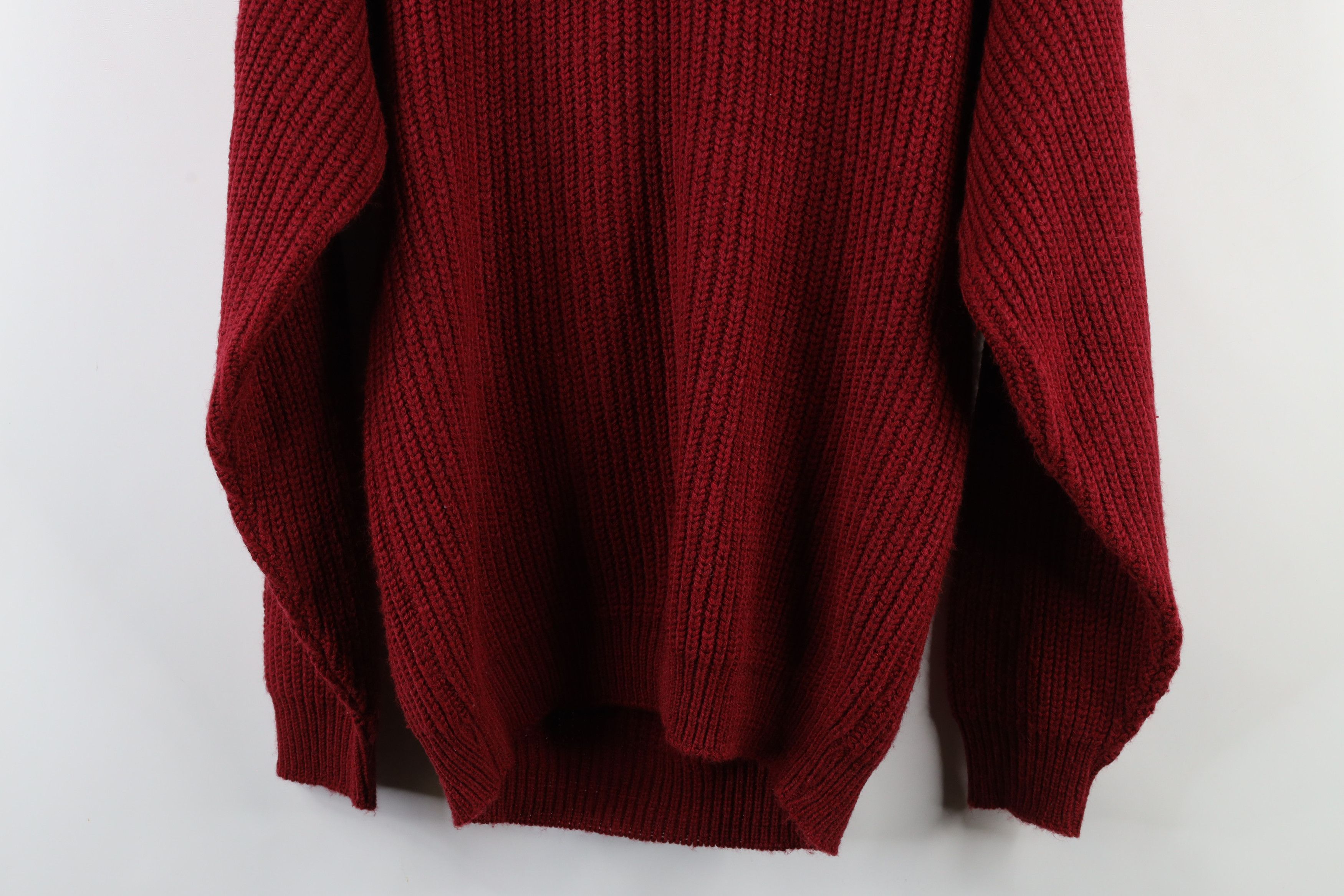 Vintage Vintage 70s Streetwear Chunky Ribbed Knit Shawl Sweater USA Size US L / EU 52-54 / 3 - 9 Thumbnail