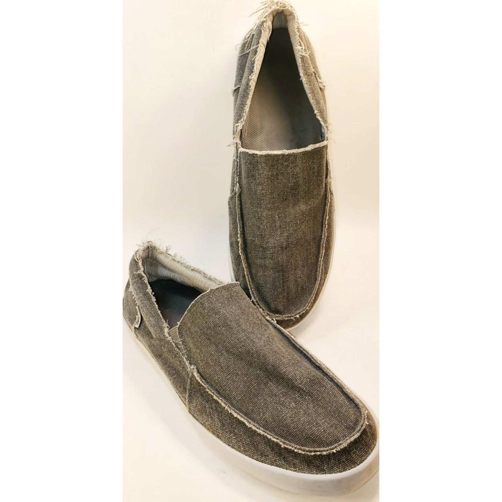 Vintage HAWK Men's Lifestyle Loafers Size 10.5M Gray Casual Slip-on Size US 11 / EU 44 - 2 Thumbnail