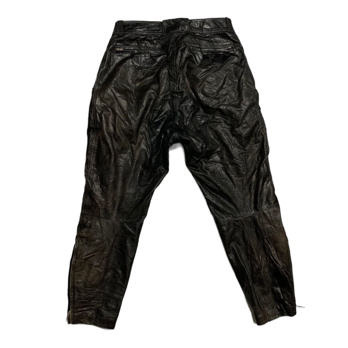 Japanese Brand Komine Motorcycle Rider Leather Pants Size US 33 - 4 Thumbnail