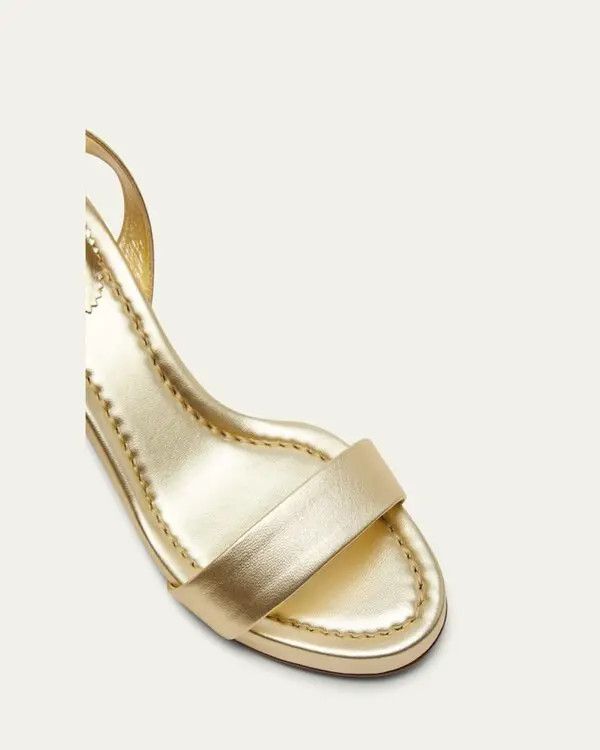 Christian Louboutin o1w1db10725 Sandals in Beige Size US 10 / IT 40 - 4 Thumbnail