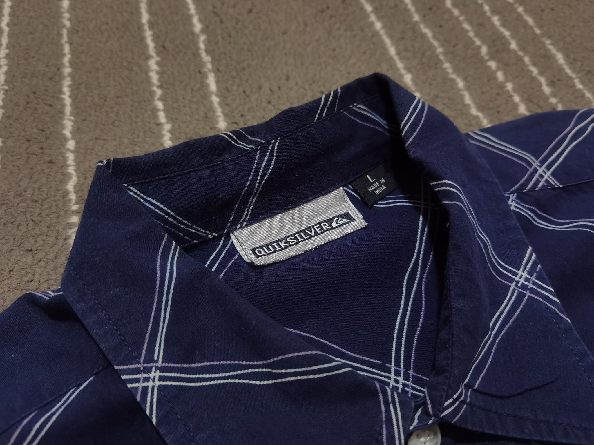 Quiksilver × Vintage Quiksilver pearl snap button m 2227 Size US M / EU 48-50 / 2 - 3 Thumbnail