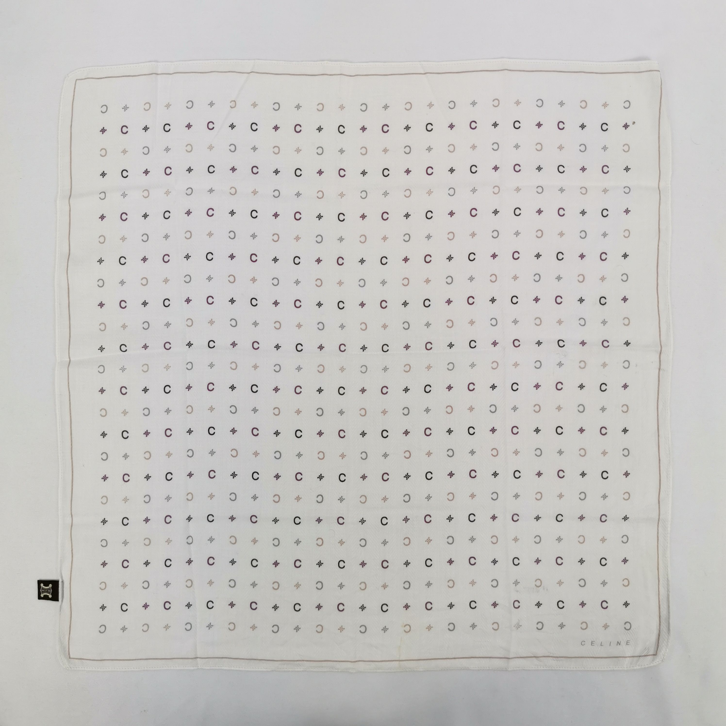 Celine Vintage Celine Handkerchief Neckerchief Bandana Size ONE SIZE - 2 Thumbnail