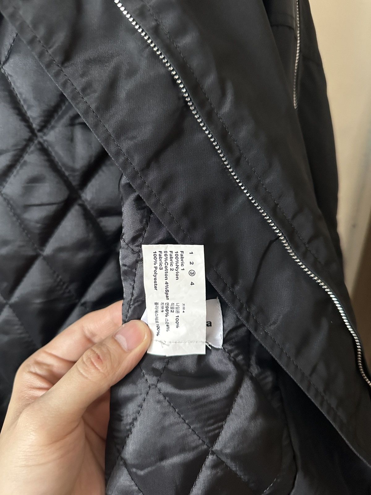 FFFPOSTALSERVICE FFFPostal Service FW22 black zip MA-1 bomber jacket Size US L / EU 52-54 / 3 - 7 Thumbnail