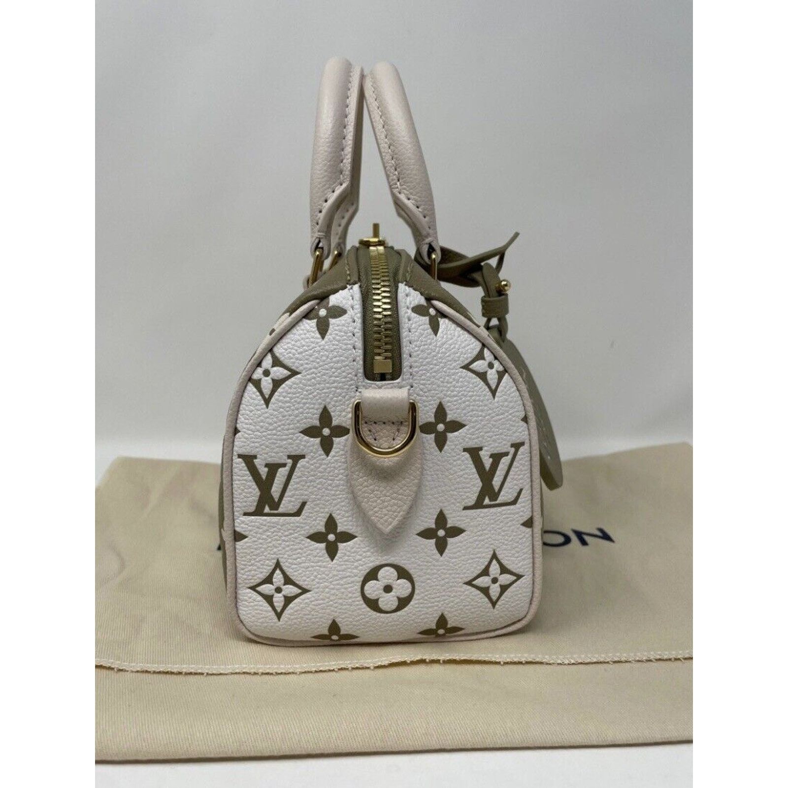 Louis Vuitton Louis Vuitton Speedy Bandouliere Satchel Bag 20 KhaKI Size ONE SIZE - 6 Thumbnail