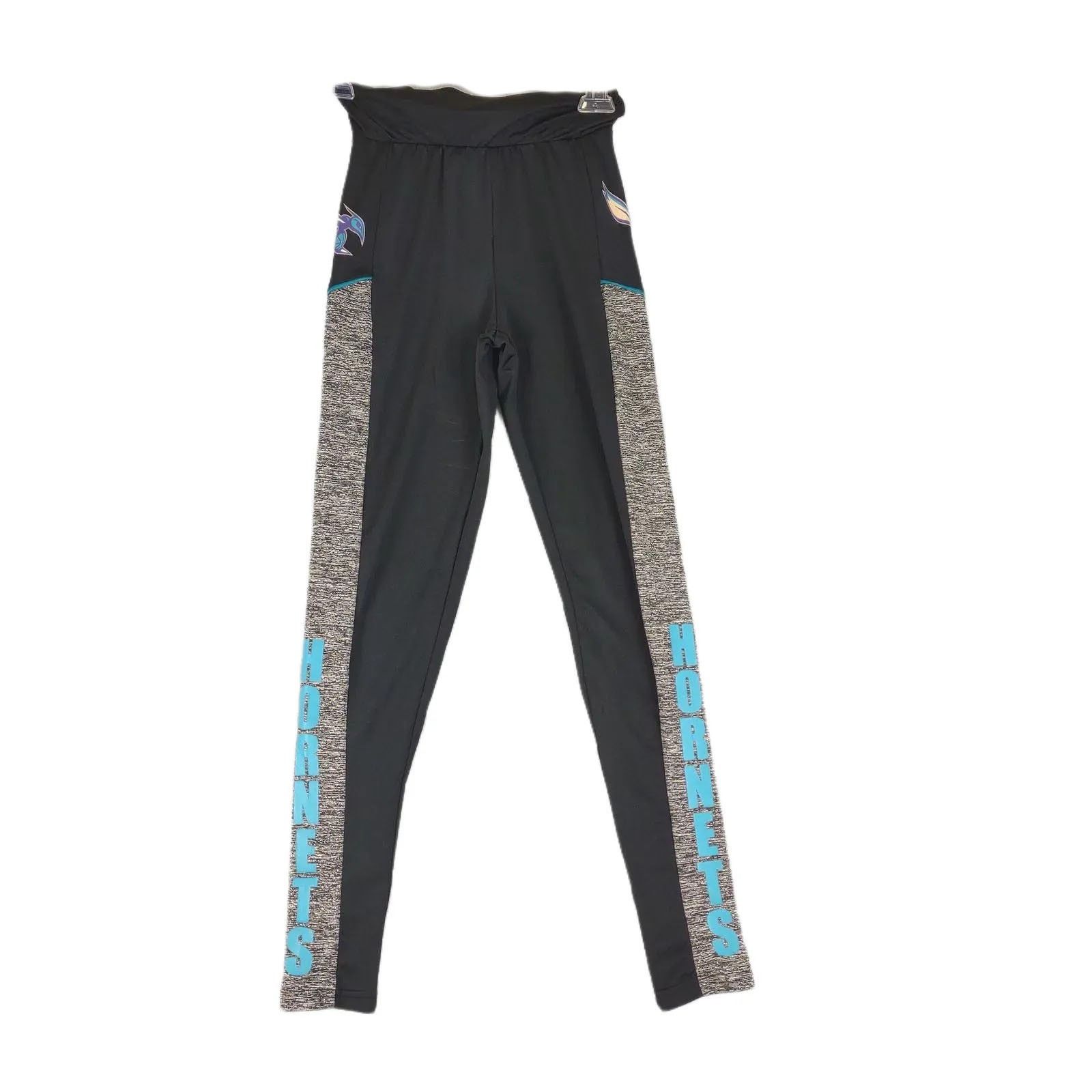 NBA NBA Charlotte Hornets Basketball Ankle Leggings Size 27" / US 4 / IT 40 - 1 Thumbnail