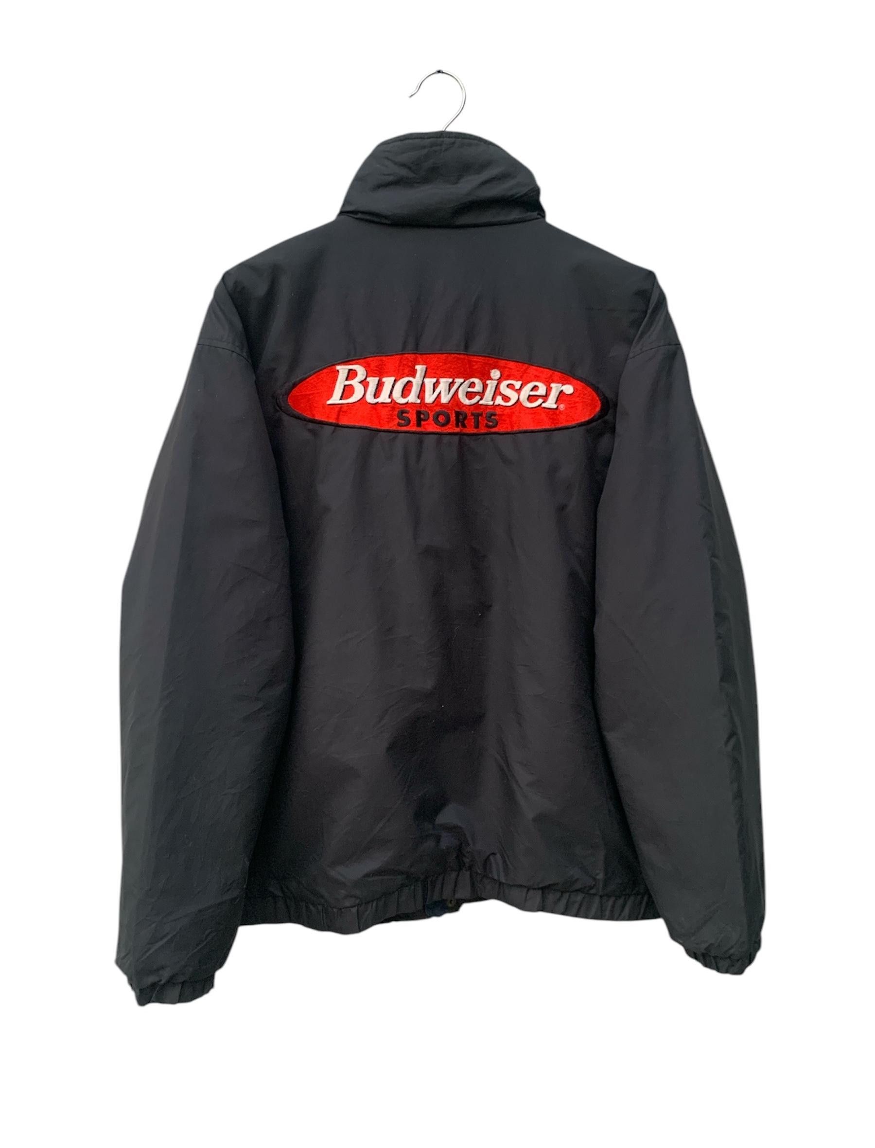 Budweiser Vintage Budweiser Sports Logos Bomber Jacket Size US L / EU 52-54 / 3 - 1 Thumbnail