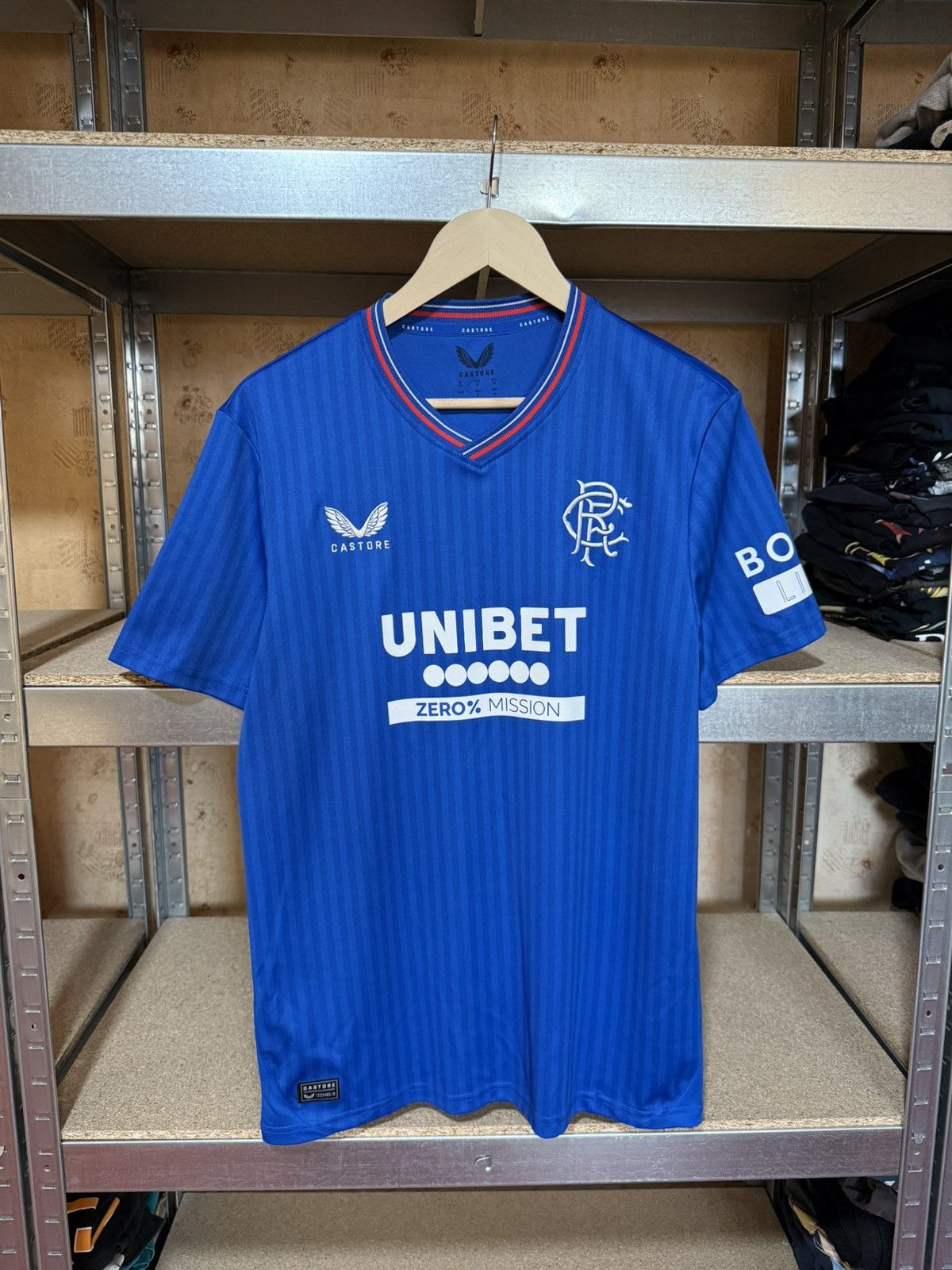 Castore × Vintage Castore 2023 2024 Rangers Home Soccer Football Jersey Size US M / EU 48-50 / 2 - 1 Thumbnail