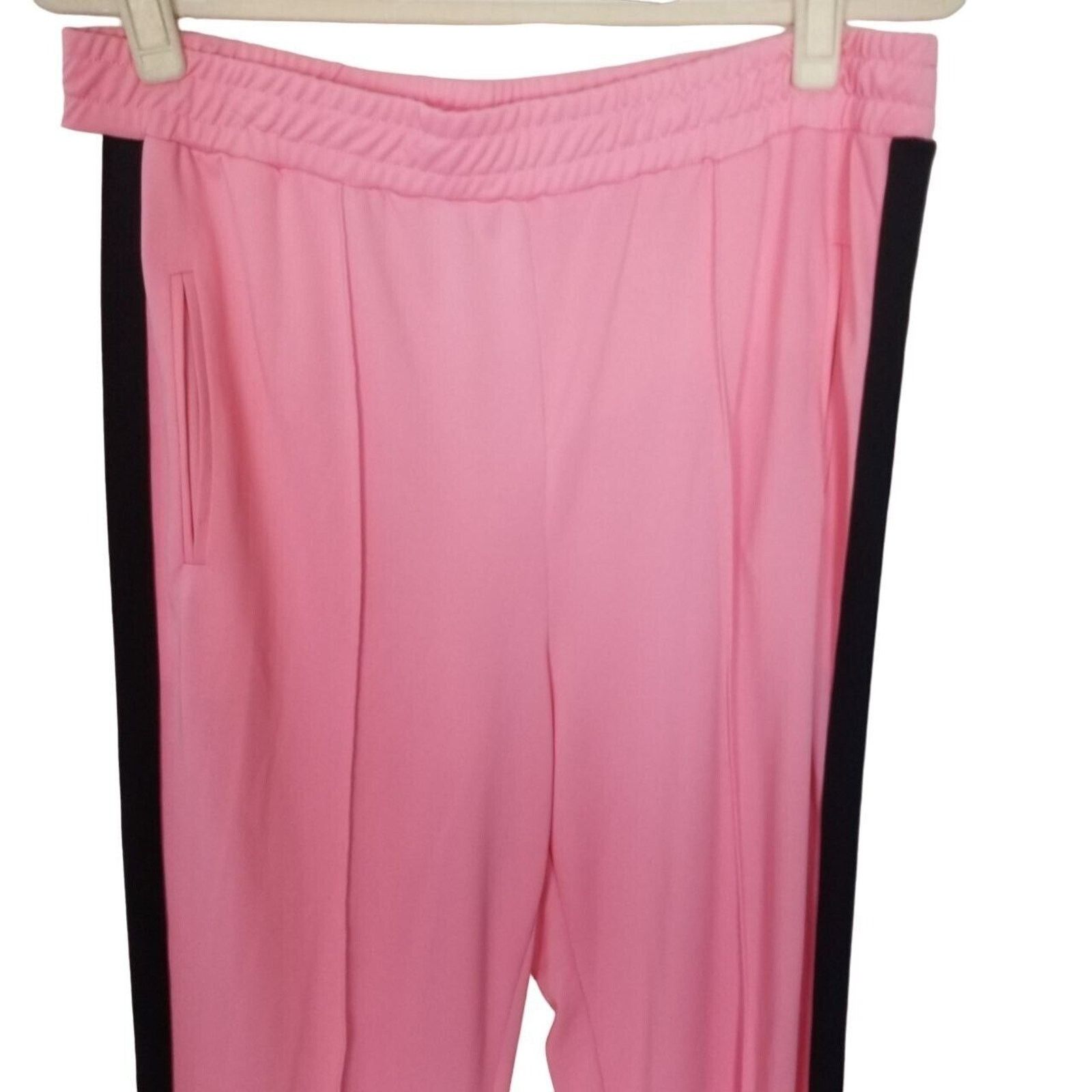 Ganni Ganni Womens Dubois Polo Side Stripe Sweatpants L Designer Size 32" / US 10 / IT 46 - 4 Thumbnail