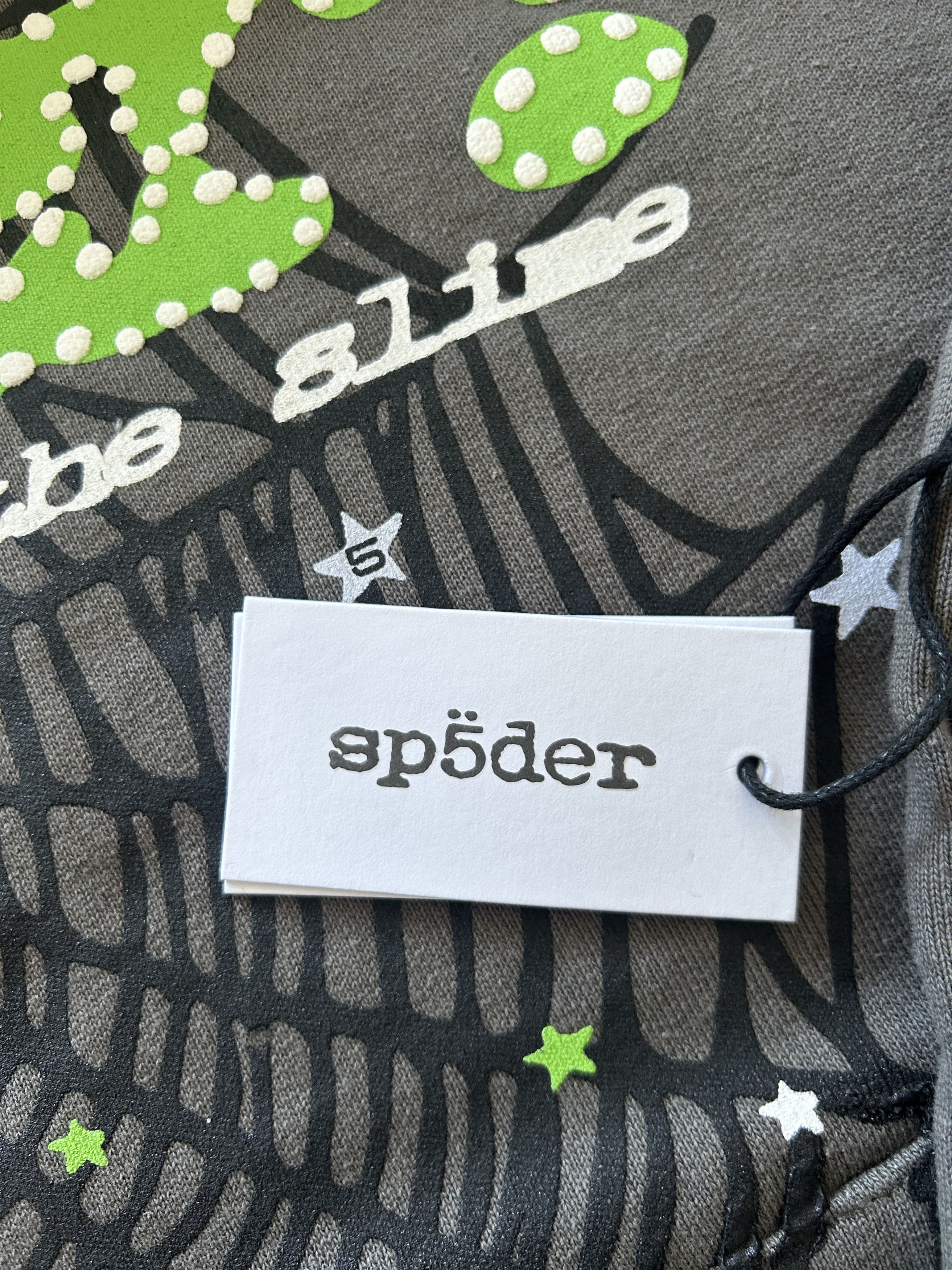 Sp5der Sp5der Hoodie V2 Slate Grey Size US XXL / EU 58 / 5 - 5 Thumbnail