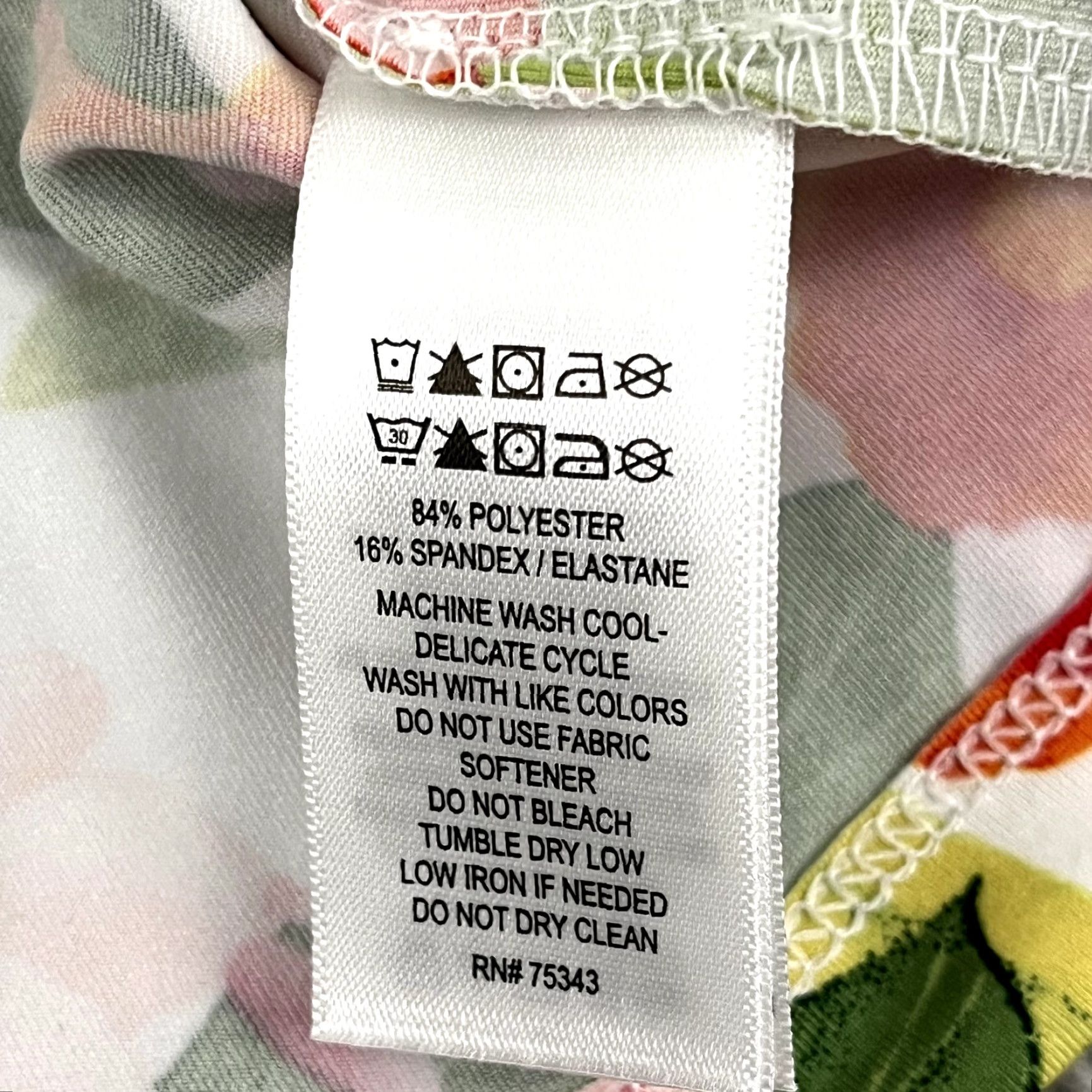 Tommy Bahama TOMMY BAHAMA Pullover Womens Small White Floral Hawaiian Quarter Zip Active Golf Jacket Shirt Size S / US 4 / IT 40 - 6 Thumbnail