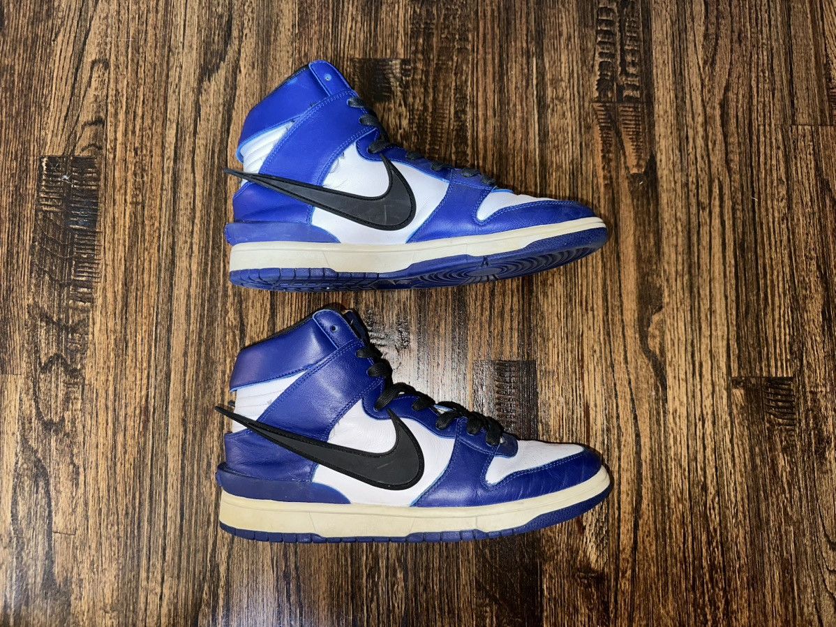 Ambush Design × Nike Nike AMBUSH x Dunk High Deep Royal Used CU7544-400 Size 10.5 Size US 10.5 / EU 43-44 - 7 Thumbnail