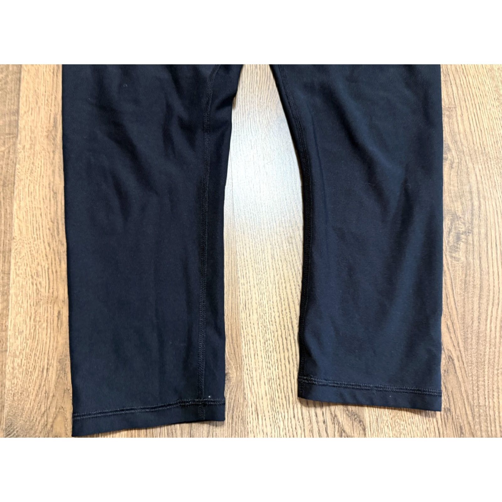 Vintage Maurices Pants Women's Medium Black Leggings Capris Pull On Size 32" / US 10 / IT 46 - 3 Thumbnail