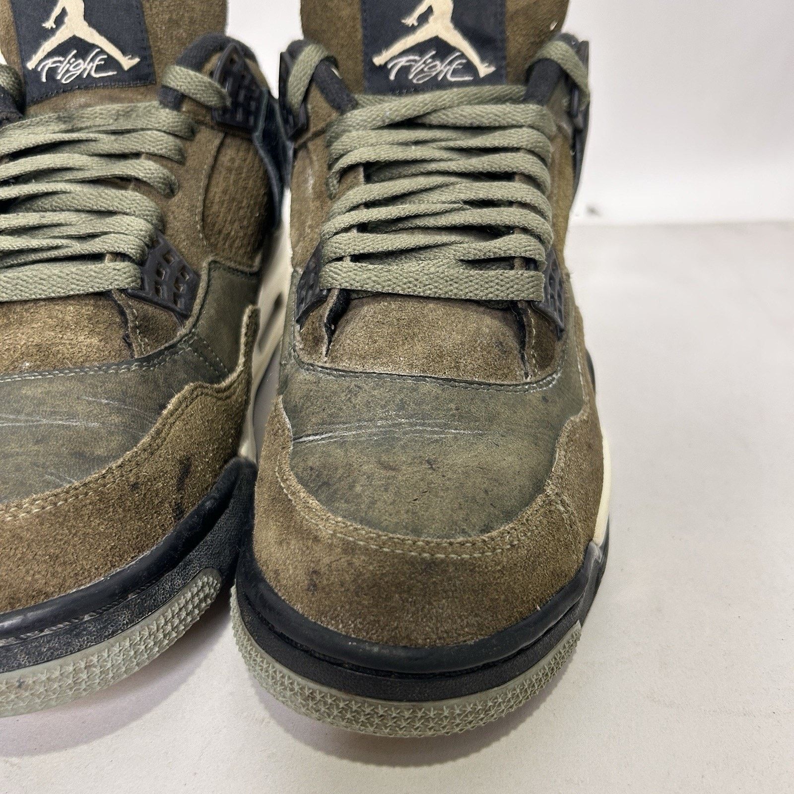 Jordan Brand Nike Air Jordan 4 Retro SE Craft “Olive” Size US 10.5 / EU 43-44 - 10 Thumbnail