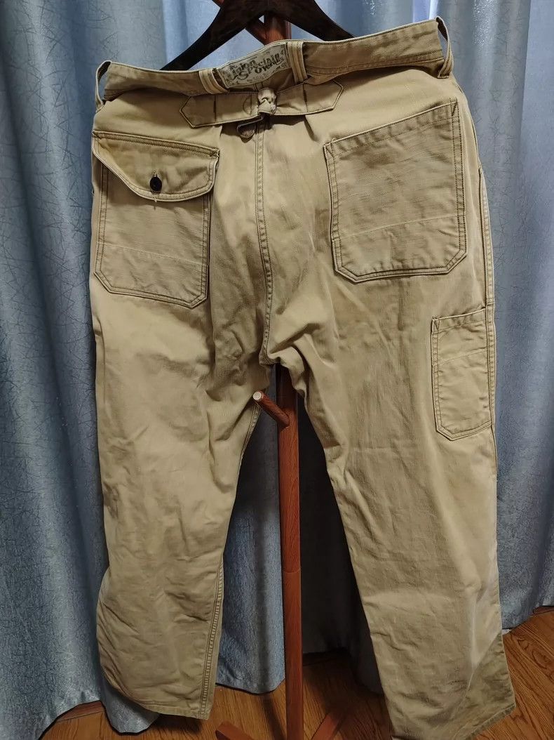Freewheelers Freewheelers Khaki Work Pants Classic Style-2506 Size US 34 / EU 50 - 2 Thumbnail