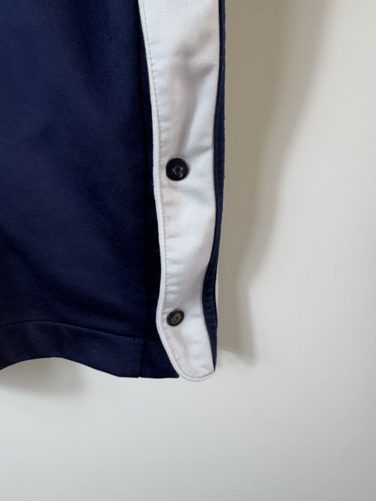 Adidas Vintage Adidas Vest Y2K Navy Blue Trefoil Logo Side Snaps S Size US S / EU 44-46 / 1 - 3 Thumbnail