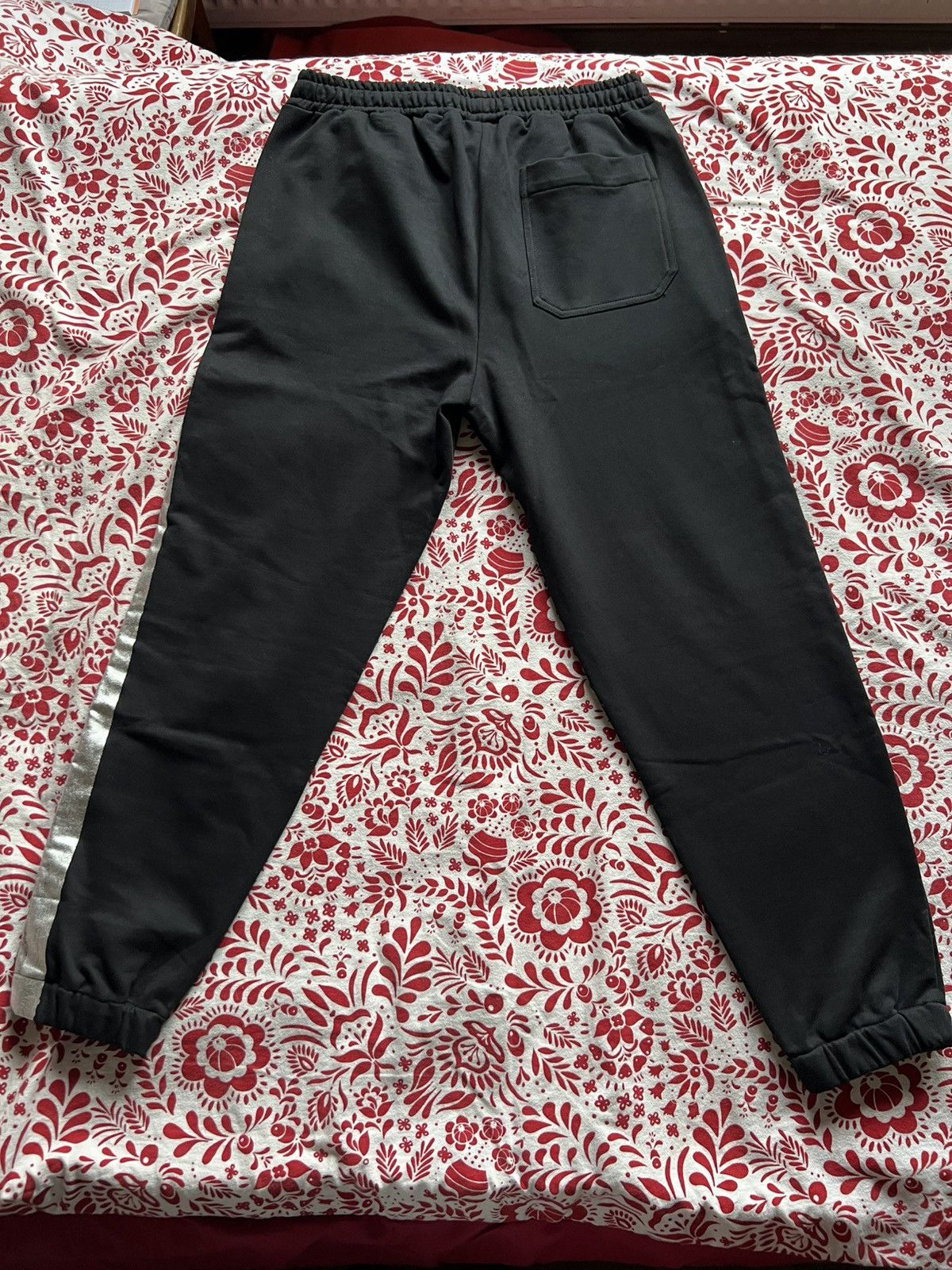 Helmut Lang Helmut Lang Silver striped sweatpants Size US 38 / EU 54 - 3 Thumbnail