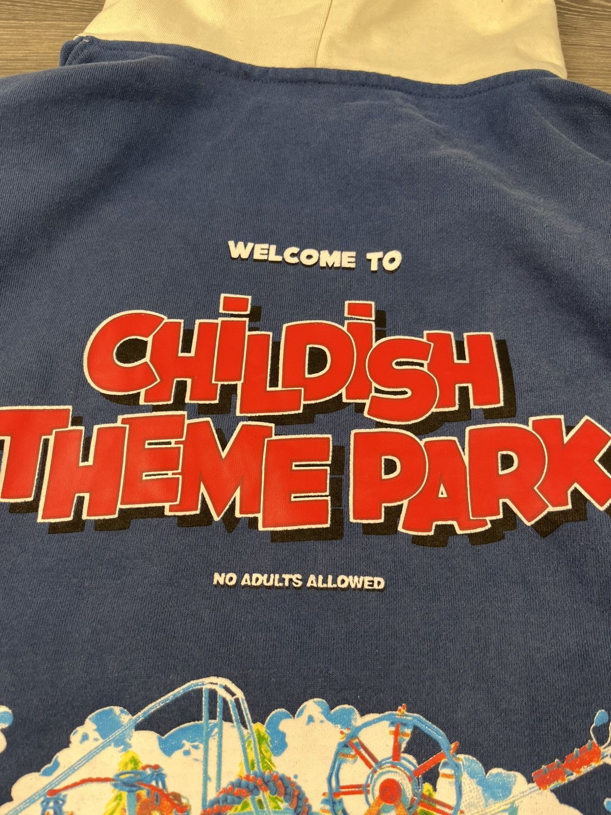 CHILDS × Vintage Vintage Childish Theme Park Y2K Baggy Boxy Oversized Hoodie Size US XS / EU 42 / 0 - 19 Thumbnail