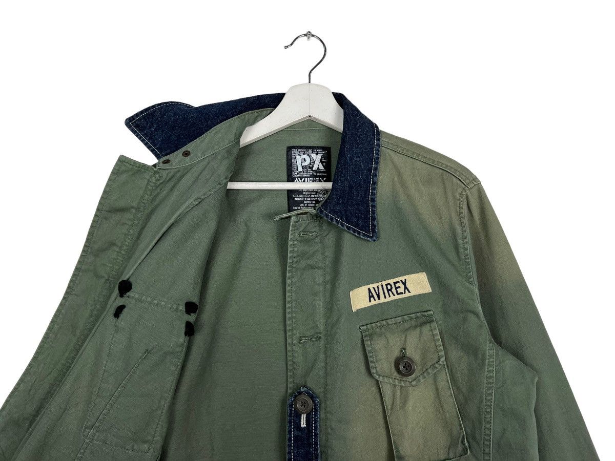 Avirex 🔥 AVIREX REBUILD MILITARY JACKET Size US L / EU 52-54 / 3 - 10 Thumbnail