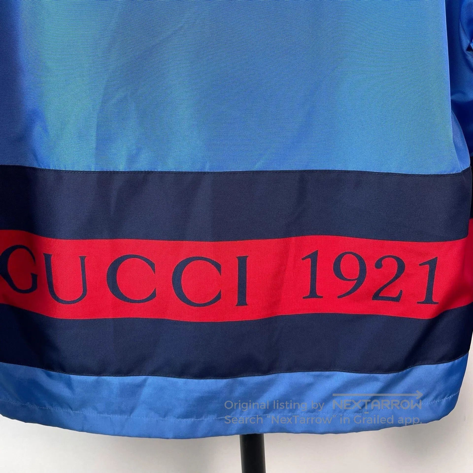 Gucci Gucci Blue Hooded Jacket Size 46. Size US S / EU 44-46 / 1 - 3 Thumbnail