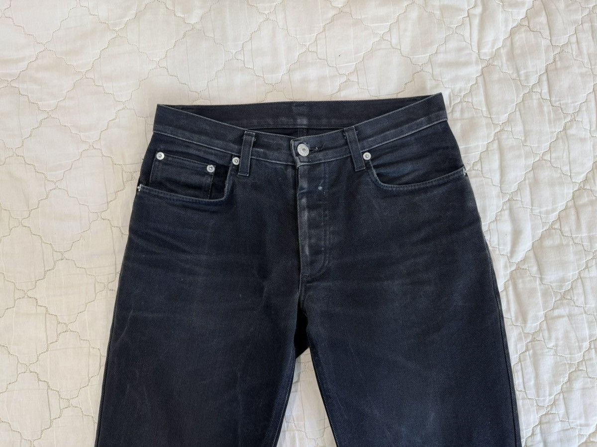 Helmut Lang Helmut Lang 1997 Classic Cut Denim Jeans Black Size 28 Size US 28 / EU 44 - 3 Thumbnail