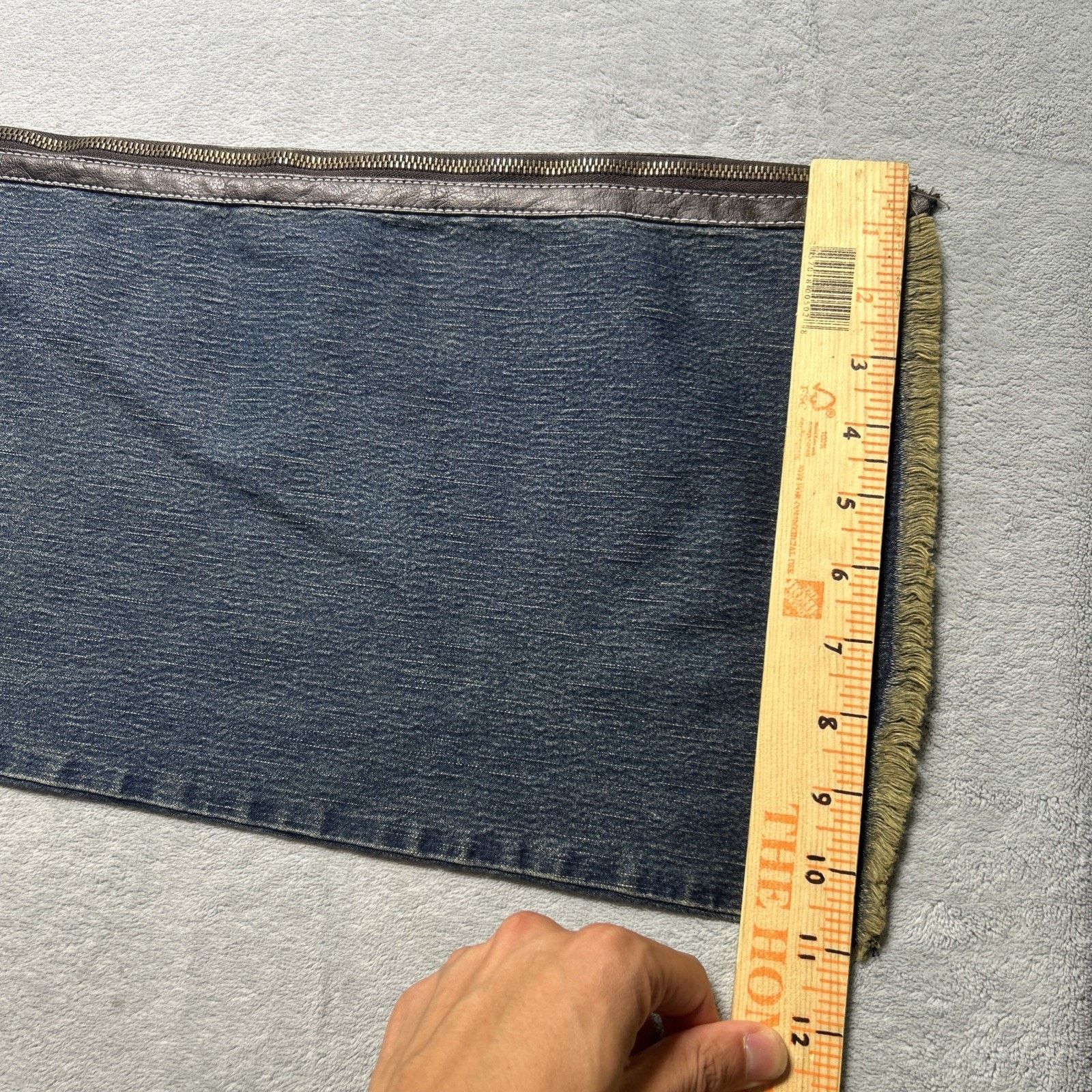 Joe Boxer Beyond Baggy Jeans Womens 21 42x33 Raw Hem Zip Sides Baggie Size US 42 / EU 58 - 15 Thumbnail