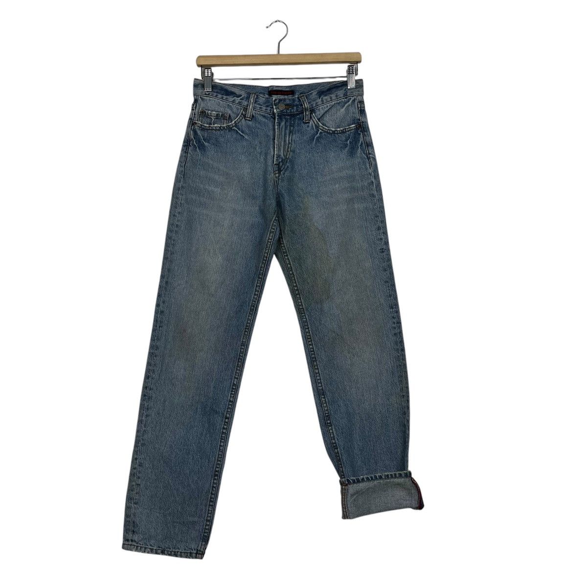 20471120 Vintage Blue De France Denim Size 28" / US 6 / IT 42 - 11 Thumbnail