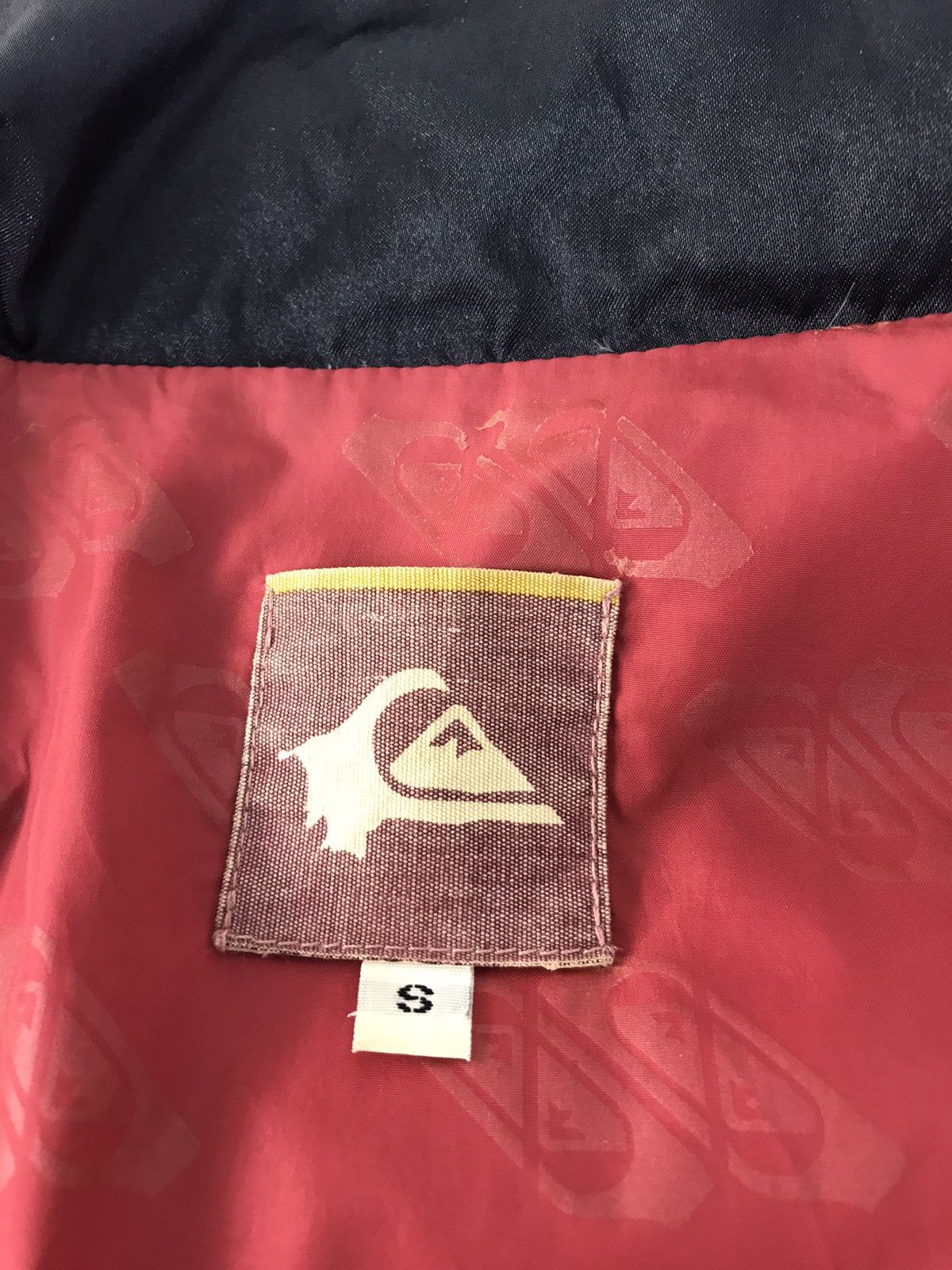 Quiksilver × Vintage Vtg Quiksilver Puffer Bomber Jacket Zipper Design Size US M / EU 48-50 / 2 - 9 Thumbnail
