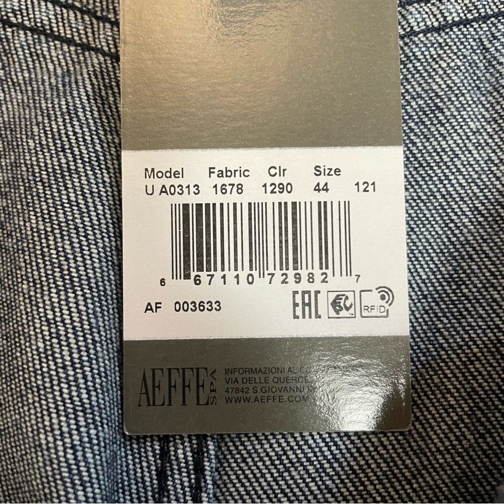 Alberta Ferretti NWT New Alberta Ferretti Floral High-Rise Italy Jeans 8 Size 30" / US 8 / IT 44 - 6 Thumbnail
