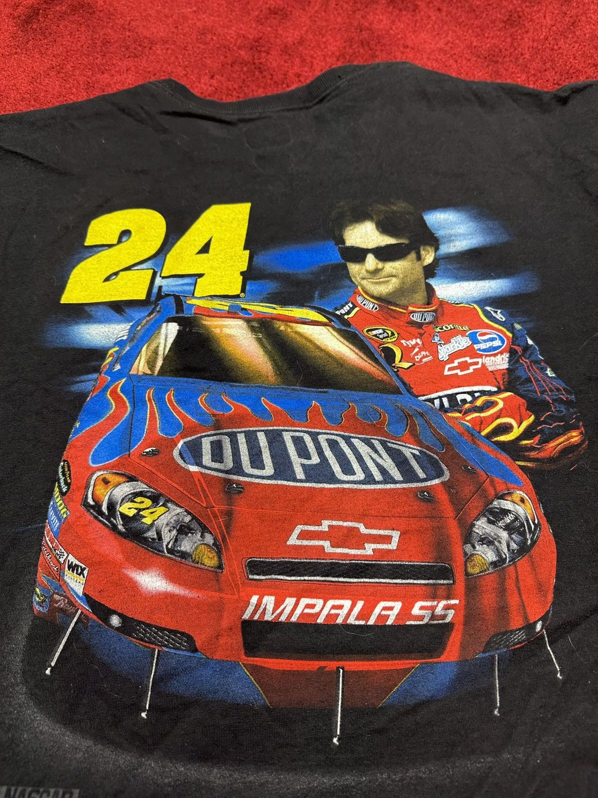 NASCAR × Vintage Vintage Jeff Gordan Graphic T-Shirt Black size XL NASCAR Size US XL / EU 56 / 4 - 6 Thumbnail