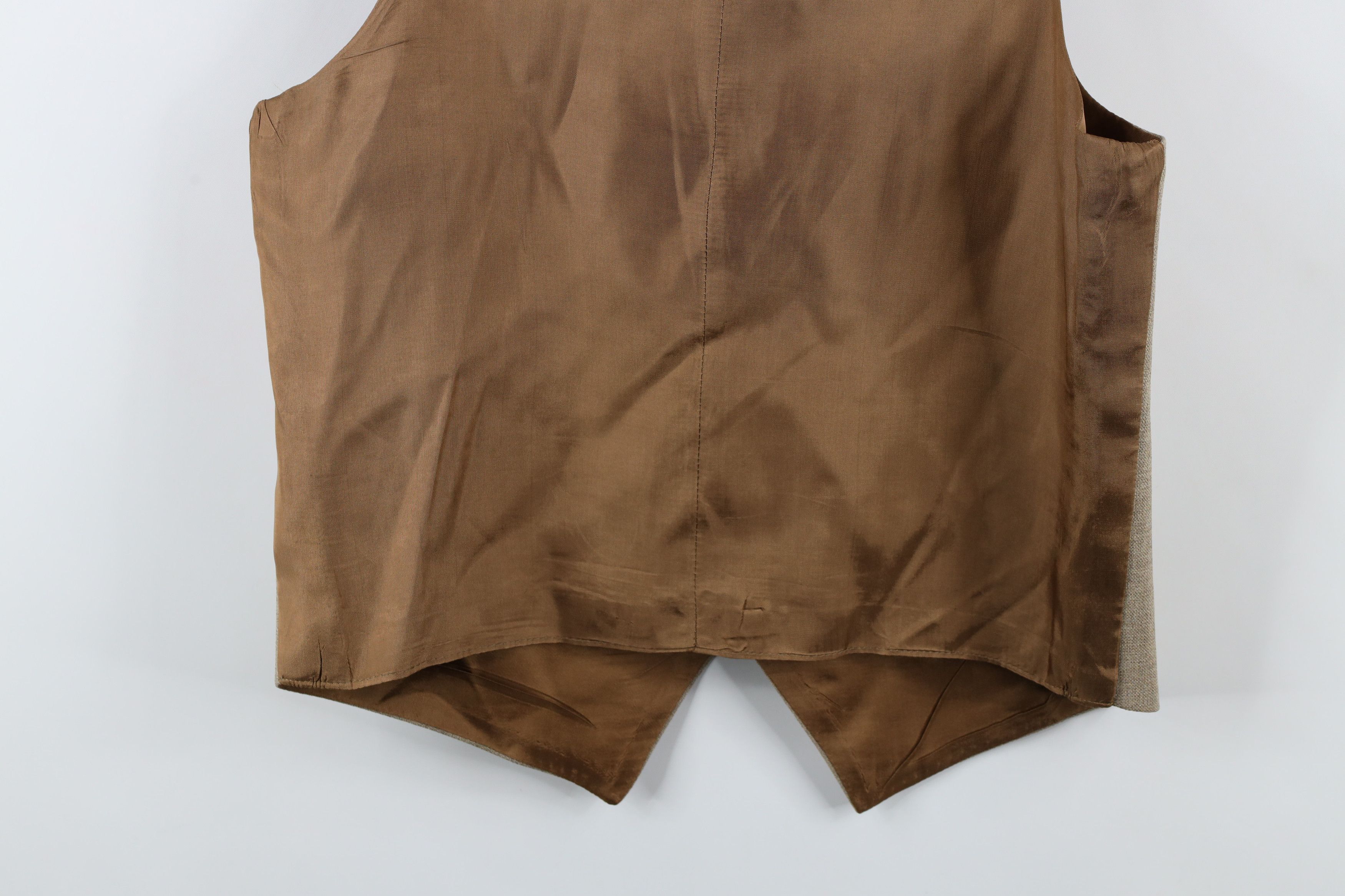 Levi's × Vintage Vintage 70s Levis Button Suit Vest Jacket Brown USA Size US M / EU 48-50 / 2 - 12 Thumbnail