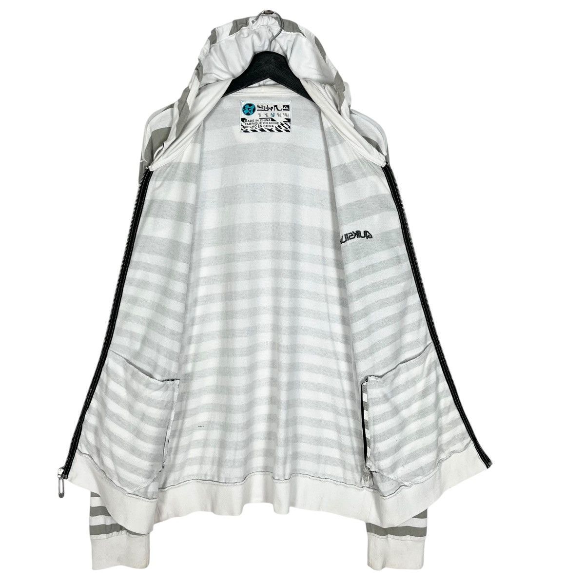 Quiksilver Quicksilver Stripe Zipper Hoodie Jacket Size US M / EU 48-50 / 2 - 7 Thumbnail