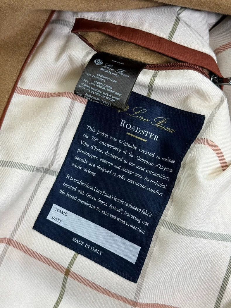 Ermenegildo Zegna Loro Piana Men's Roadster Cashmere Coat-2508 Size US XL / EU 56 / 4 - 8 Thumbnail