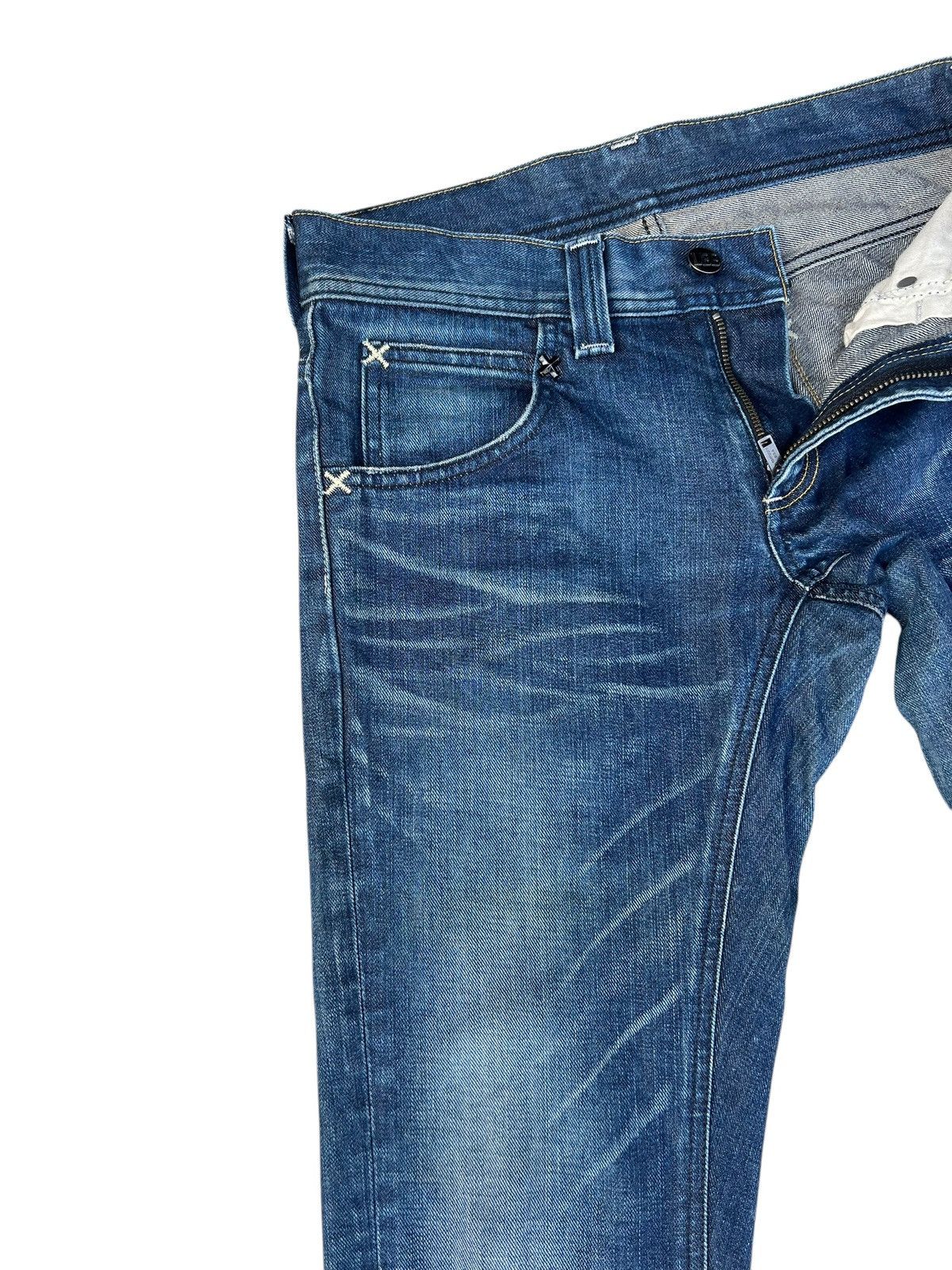 Lee Vintage Y2K Lee Riders Faded Denim Flare Jeans Size US 30 / EU 46 - 8 Thumbnail