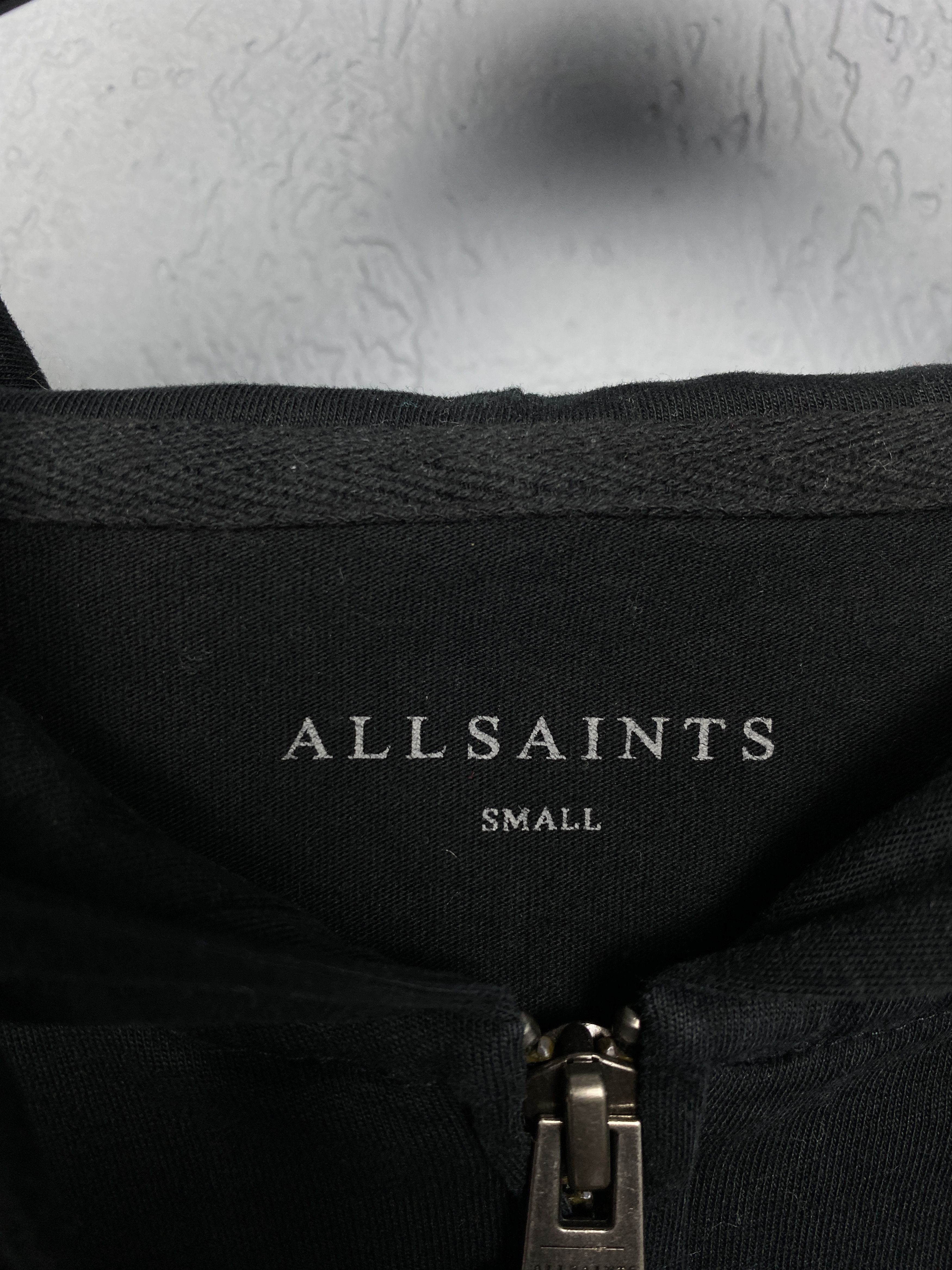 Allsaints × Vintage Allsaints Vintage Mens Brace Zip Hoodie Size US S / EU 44-46 / 1 - 4 Thumbnail