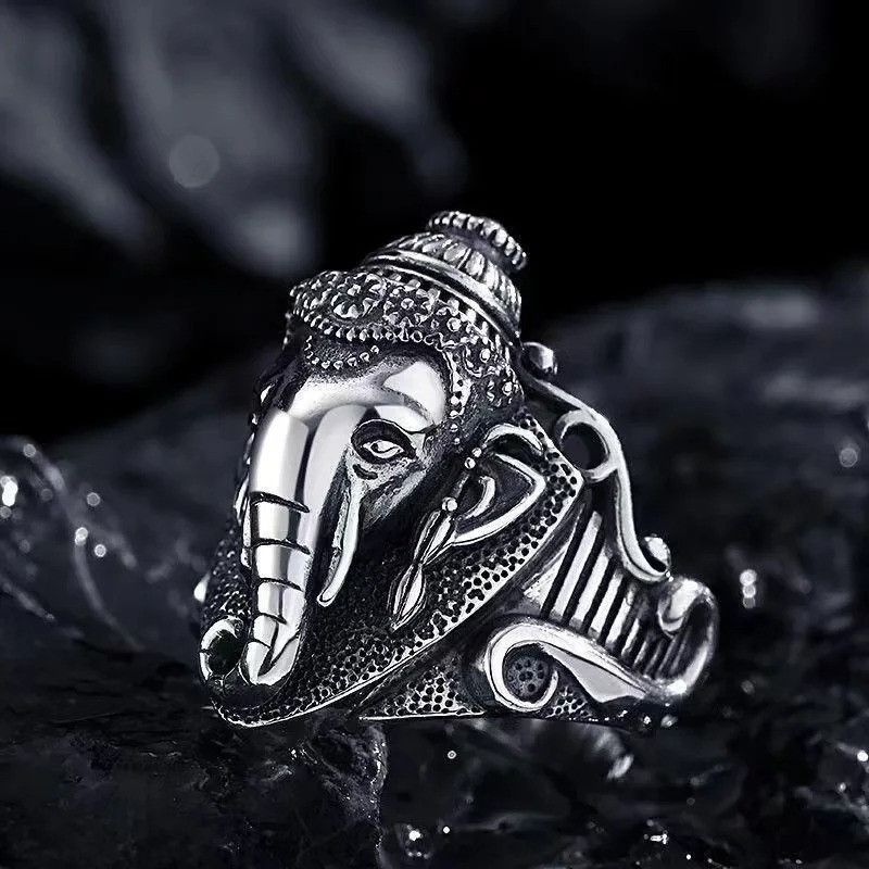 Other Retro Elephant Ring Size ONE SIZE - 5 Thumbnail