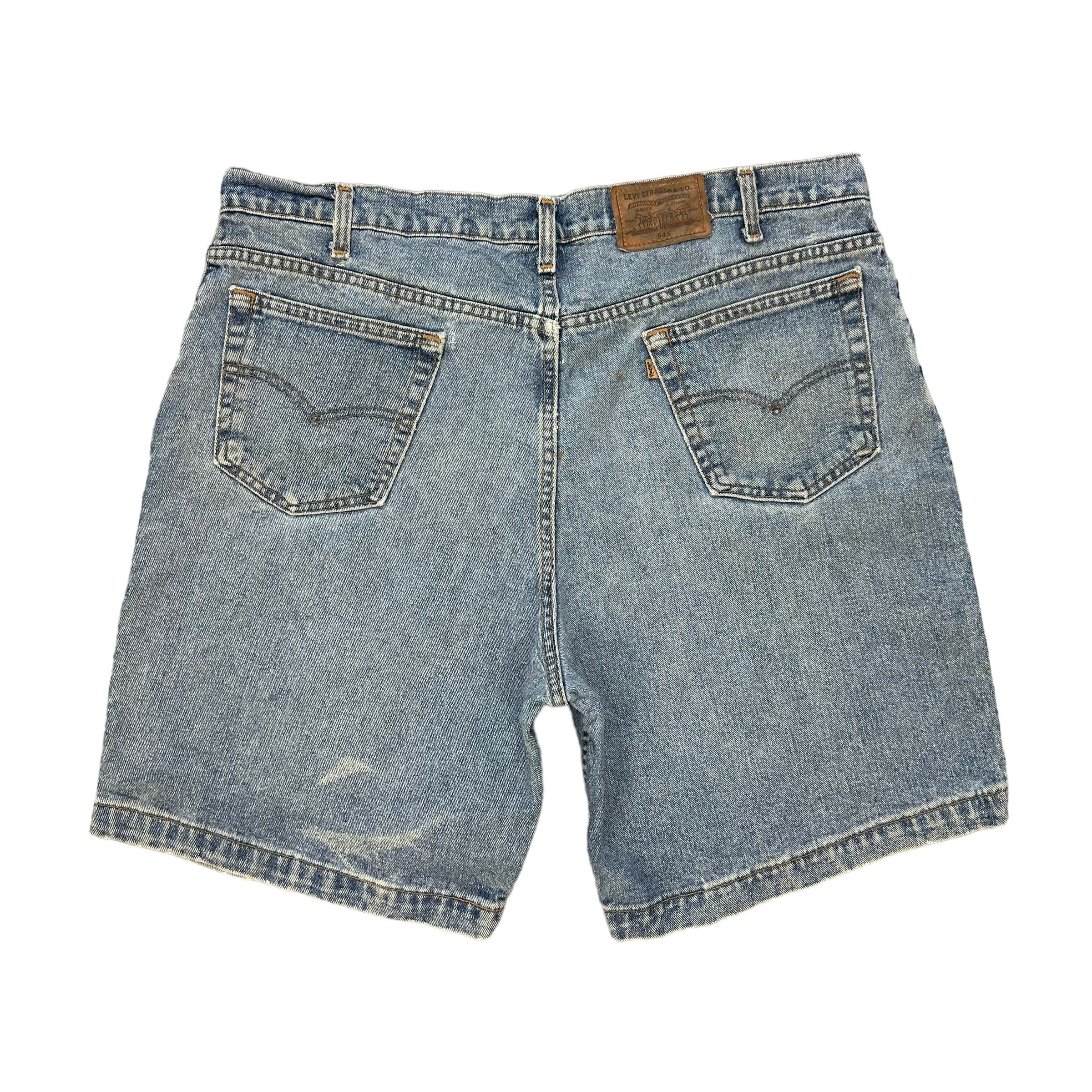 Levi's VINTAGE TRASHED LEVIS 545 SHORT JEANS #8399-007 Size US 40 / EU 56 - 10 Thumbnail