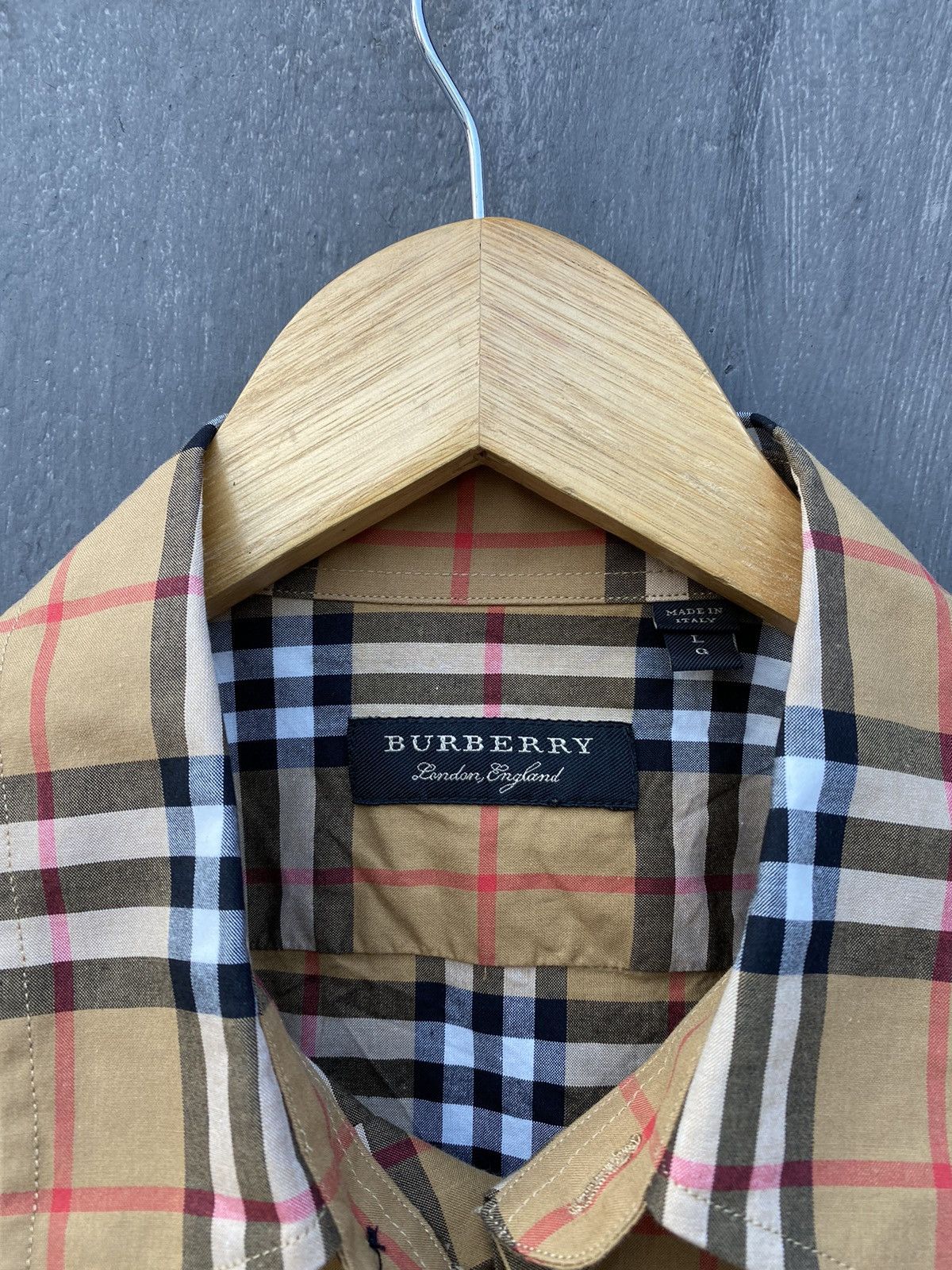 Burberry Burberry Rainbow Nova check shirt size L Size US L / EU 52-54 / 3 - 4 Thumbnail