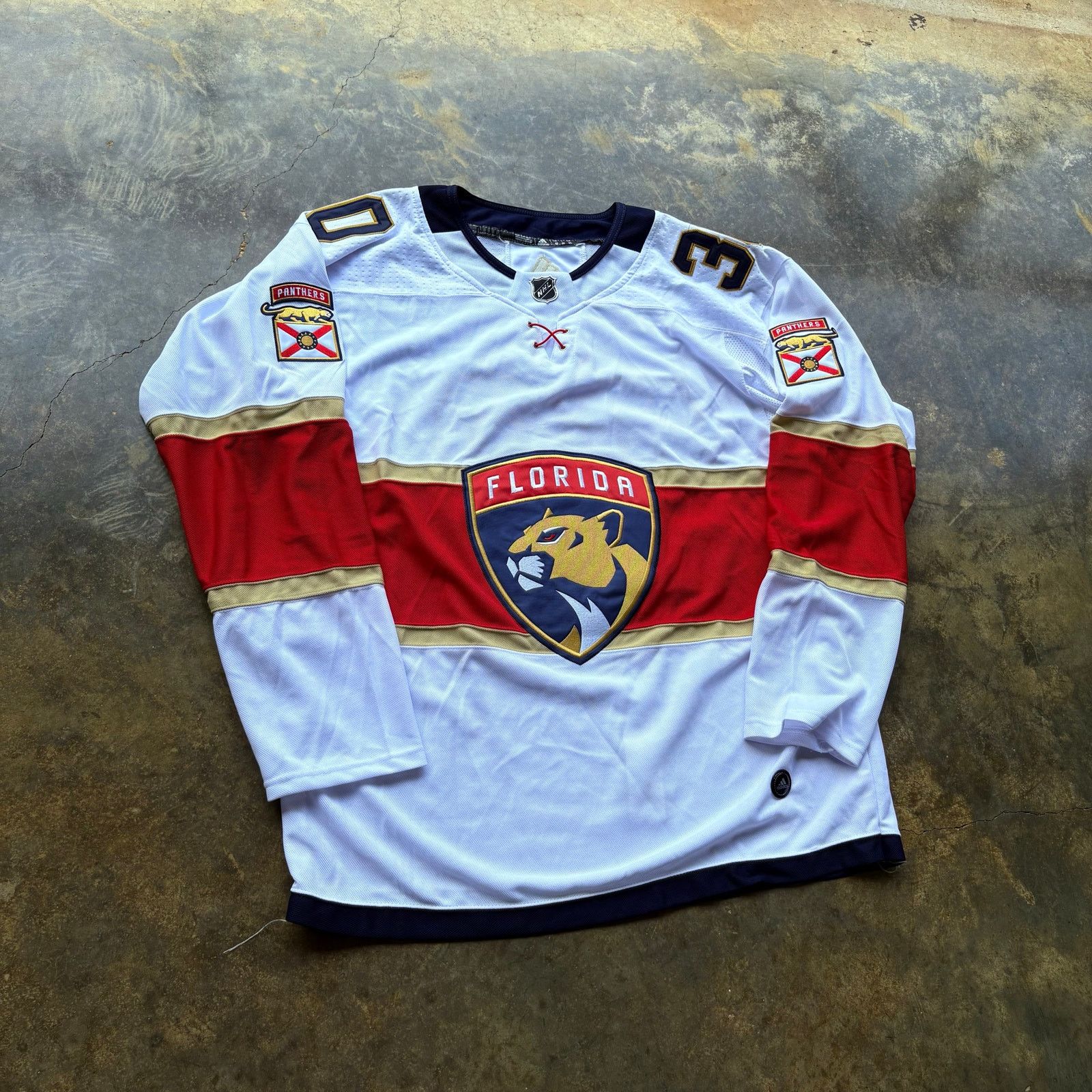 NHL Vintage Adidas Florida Panthers Knight Jersey Size US XXL / EU 58 / 5 - 2 Thumbnail
