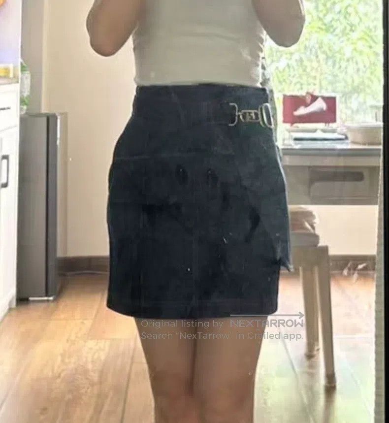 Fendi Fendi Denim Skirt Size 24" / US 00 / IT 34 - 6 Thumbnail