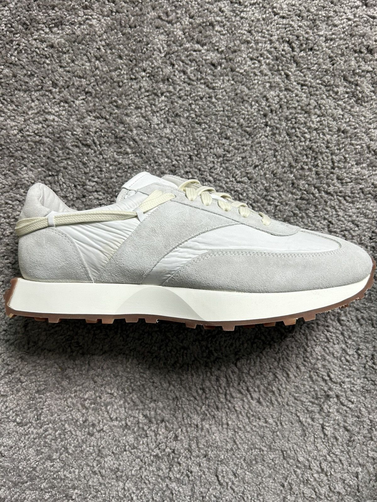 Rhude Size 9 - Rhude Rhunner White And Gray Sneakers Made In Italy Size US 9 / EU 42 - 1 Thumbnail
