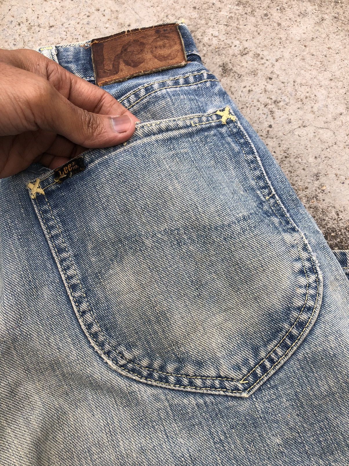 Lee VINTAGE 60s LEE 101B SELVEDGE DENIM Size US 36 / EU 52 - 6 Thumbnail