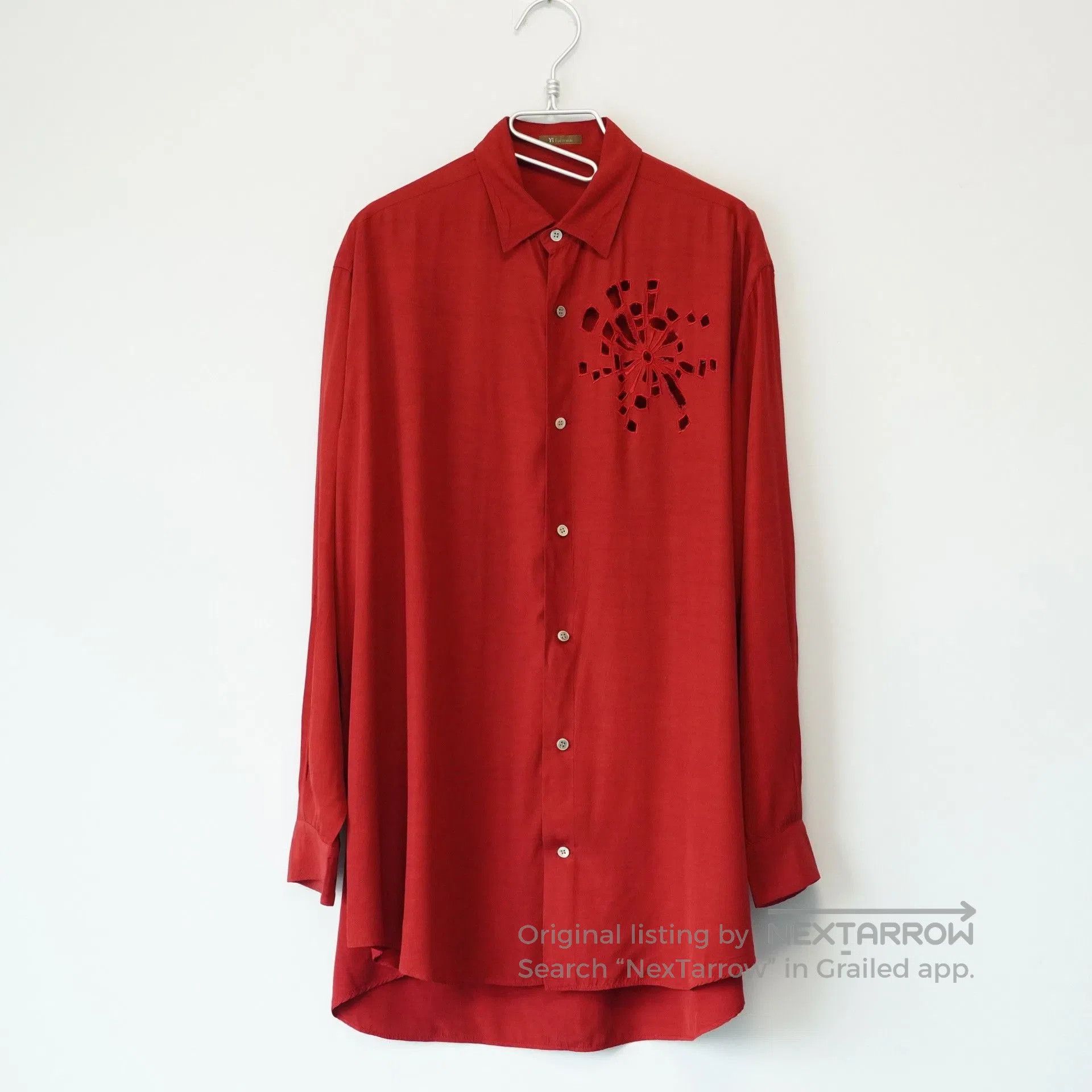 Yohji Yamamoto Yohji Yamamoto Y's Men Hollow Out Shirt. Size US M / EU 48-50 / 2 - 1 Thumbnail