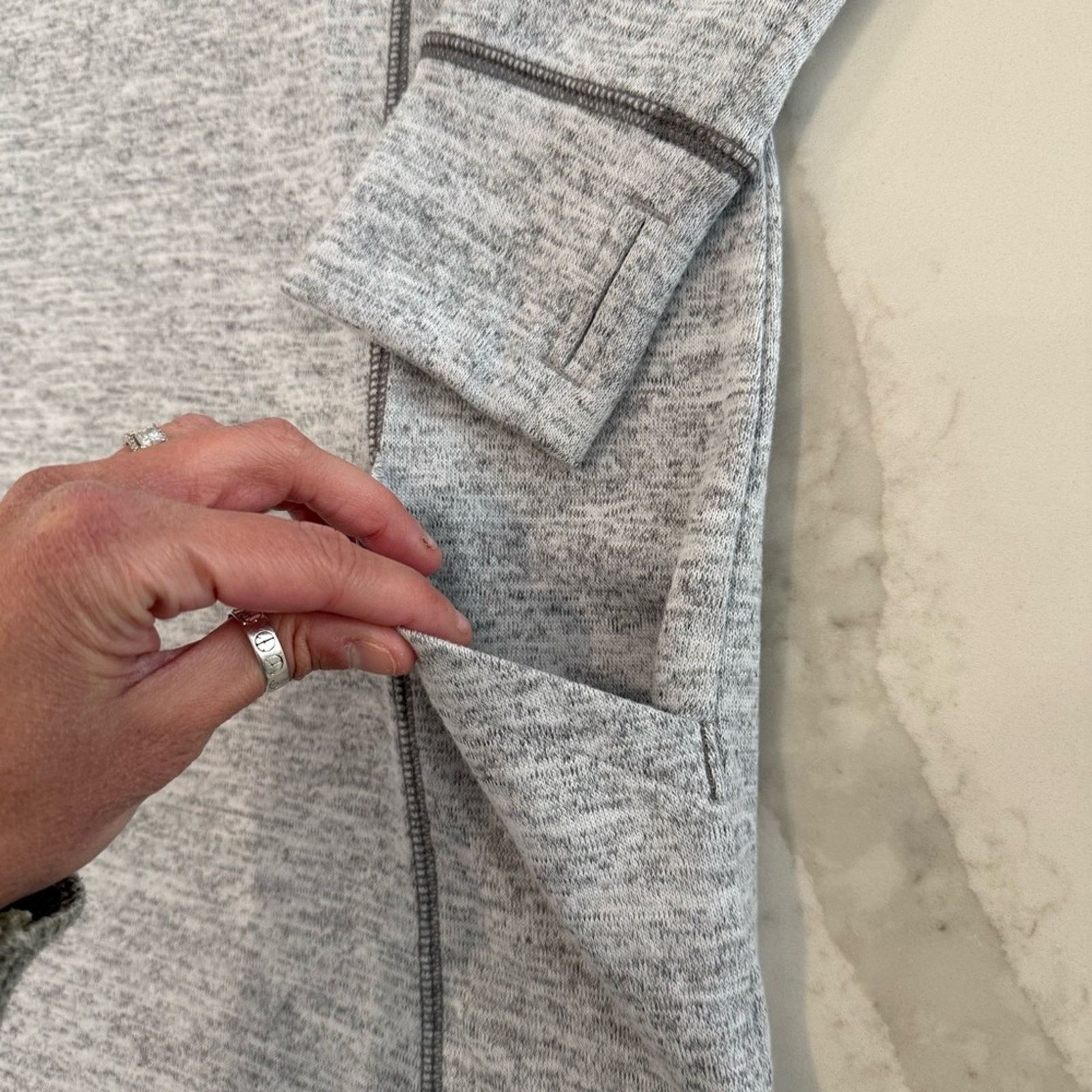 Kuhl Kuhl Lea Cowl Neck Knit Sweater Dress Womens Medium Gray Size M / US 6-8 / IT 42-44 - 4 Thumbnail