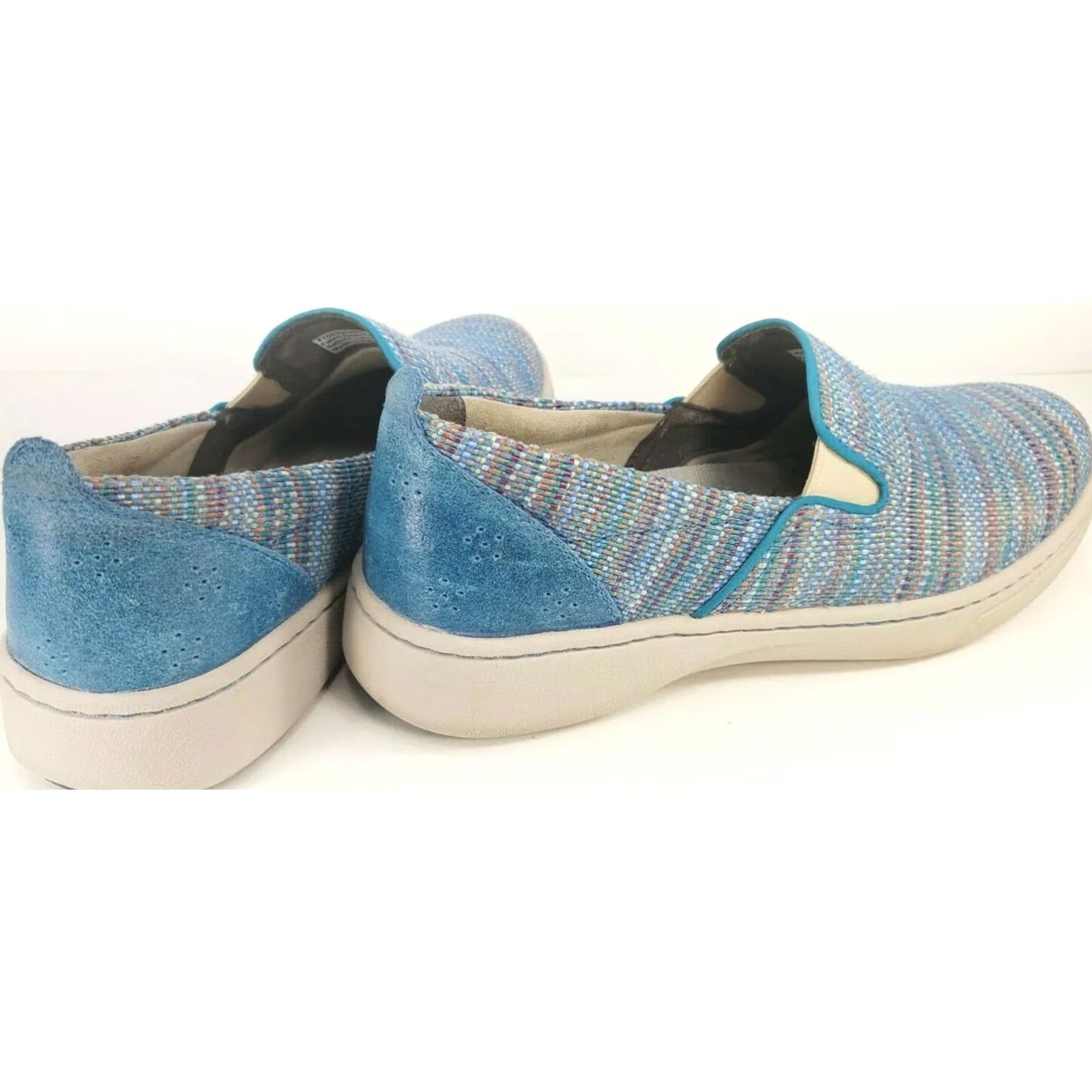 Dansko Dansko Belle Blue Multicolor Comfort Slip-On Sneaker Women's 6-6.5M 37EU Size US 6.5 / IT 36.5 - 3 Thumbnail